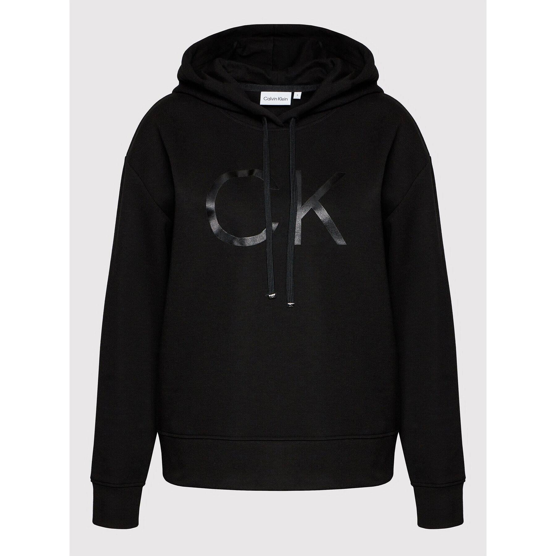 Calvin Klein Mikina Shine Logo K20K203702 Černá Regular Fit - Pepit.cz