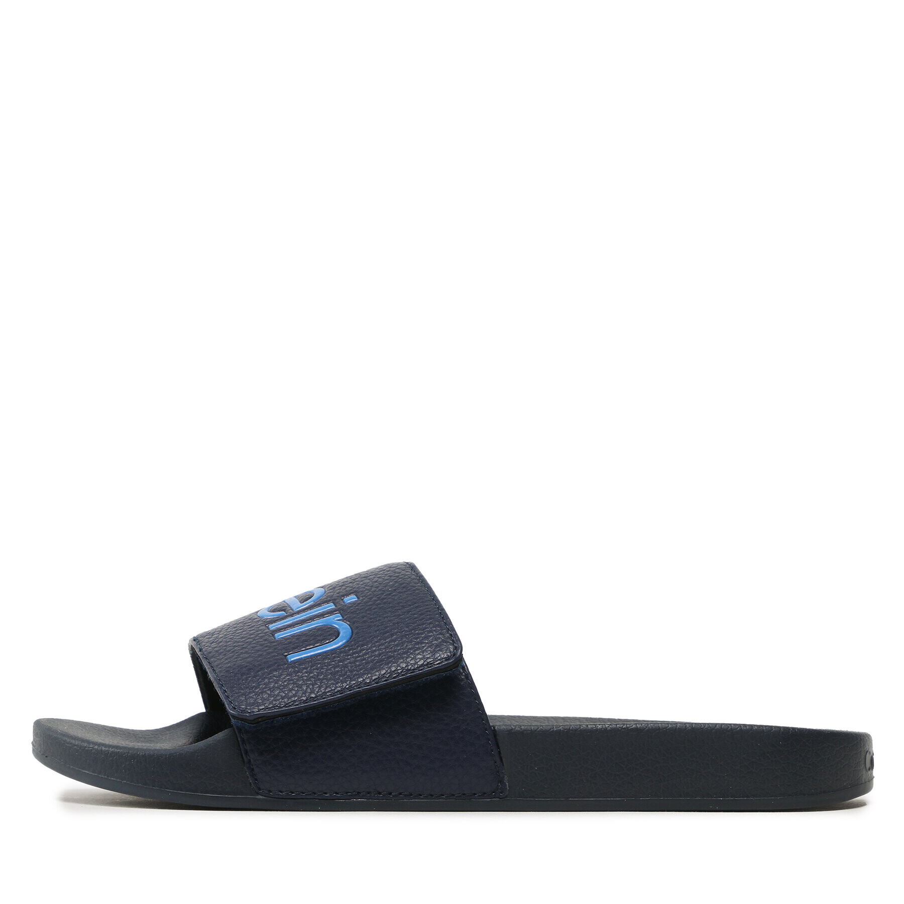 Calvin Klein Nazouváky Adj Pool Slide Pu HM0HM00957 Tmavomodrá - Pepit.cz