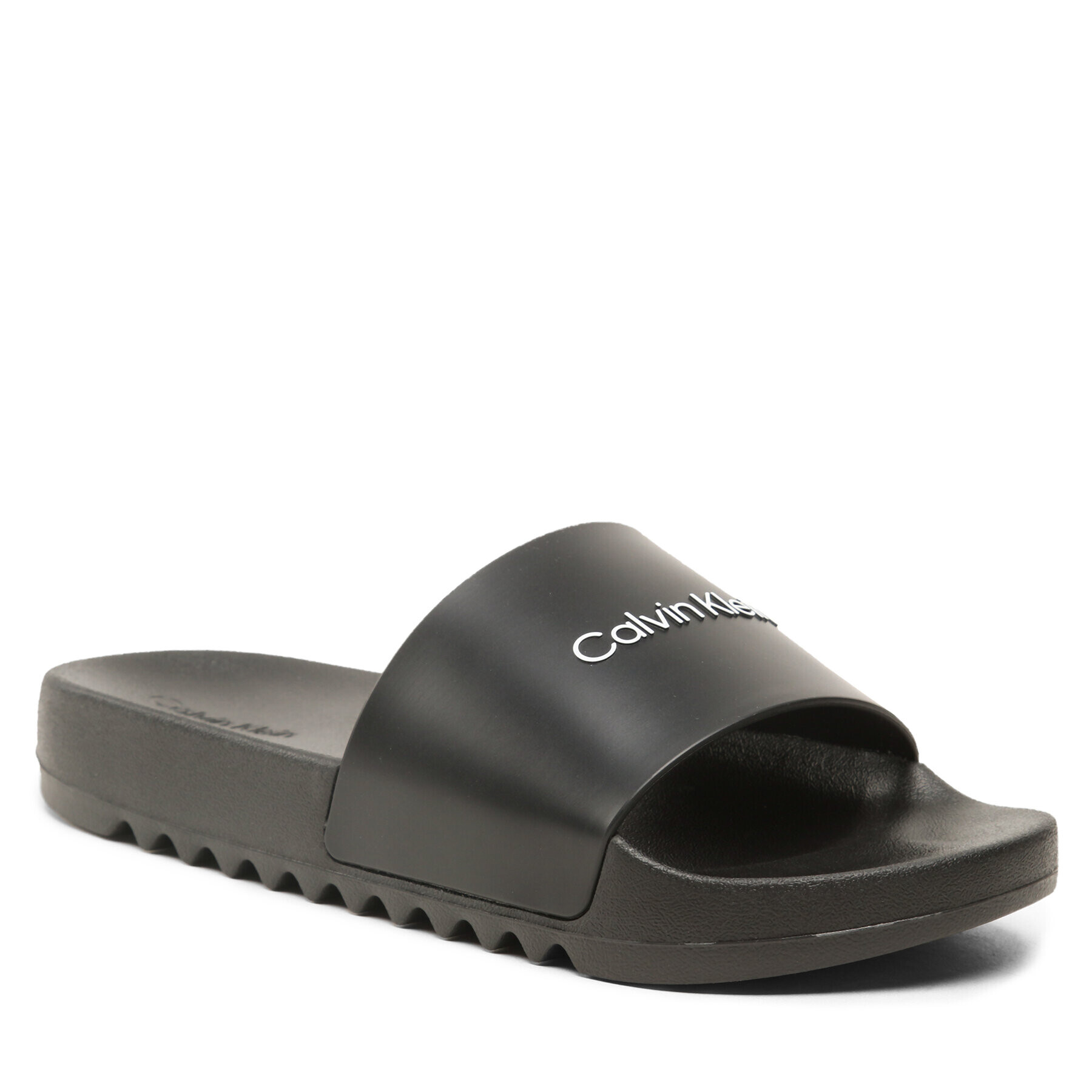 Calvin Klein Nazouváky Chuncky Pool Slide Rub HM0HM01063 Černá - Pepit.cz