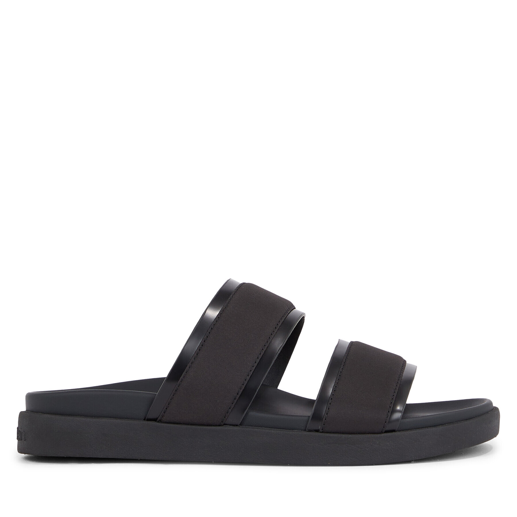 Calvin Klein Nazouváky Double Strap Sandal Mix HM0HM01024 Černá - Pepit.cz