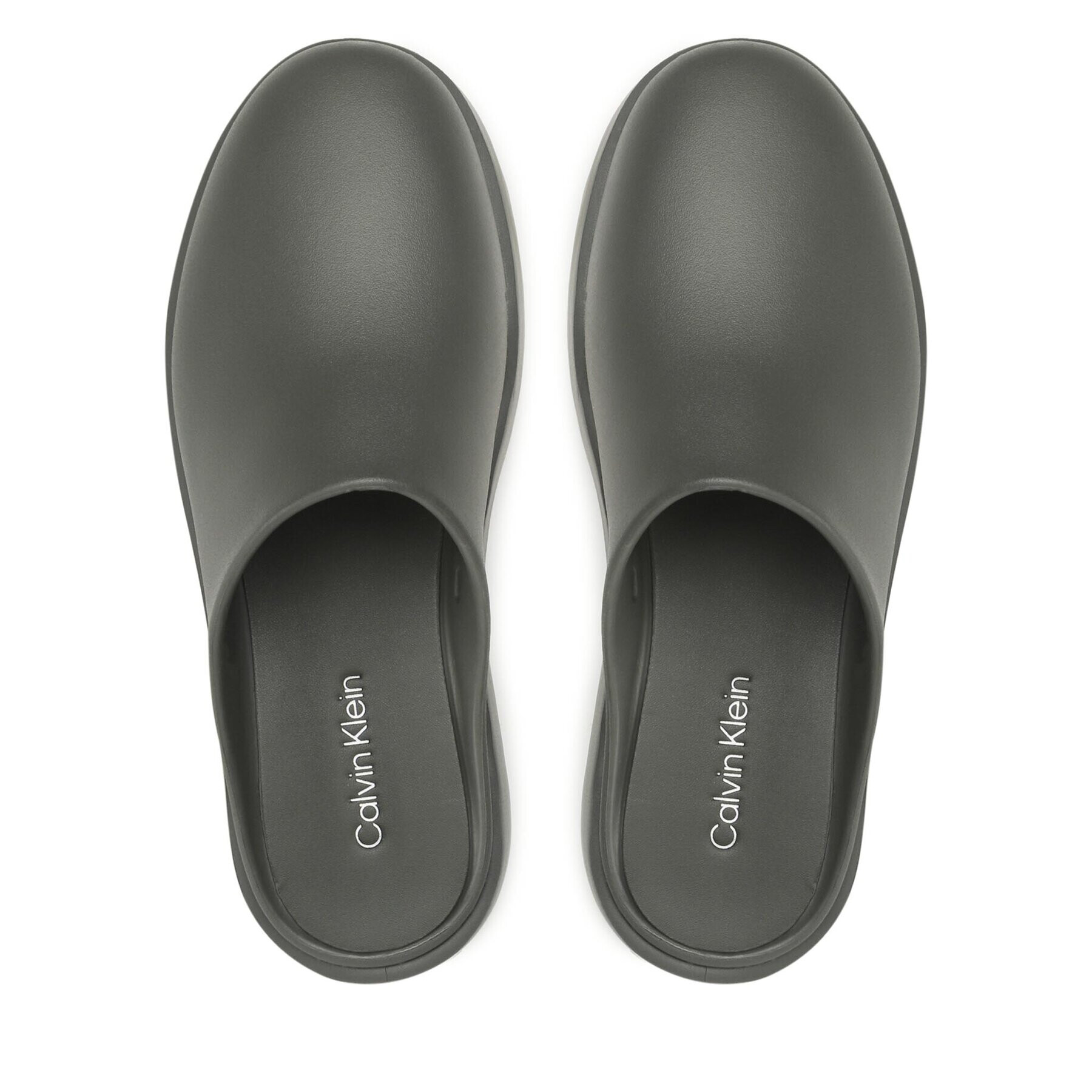 Calvin Klein Nazouváky Mule Slipper HM0HM00872 Khaki - Pepit.cz