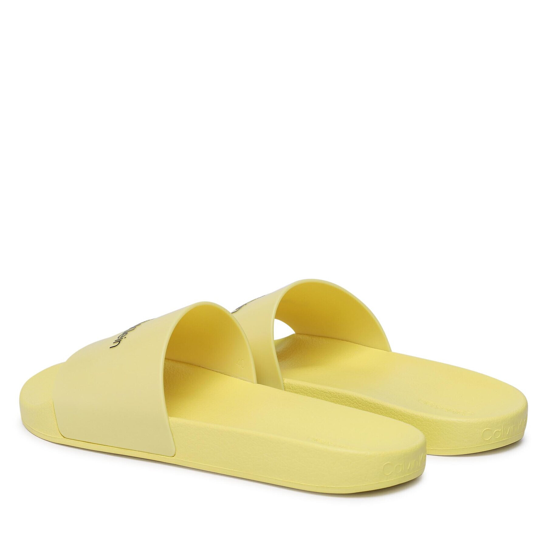 Calvin Klein Nazouváky Pool Slide Rubber HM0HM00455 Žlutá - Pepit.cz