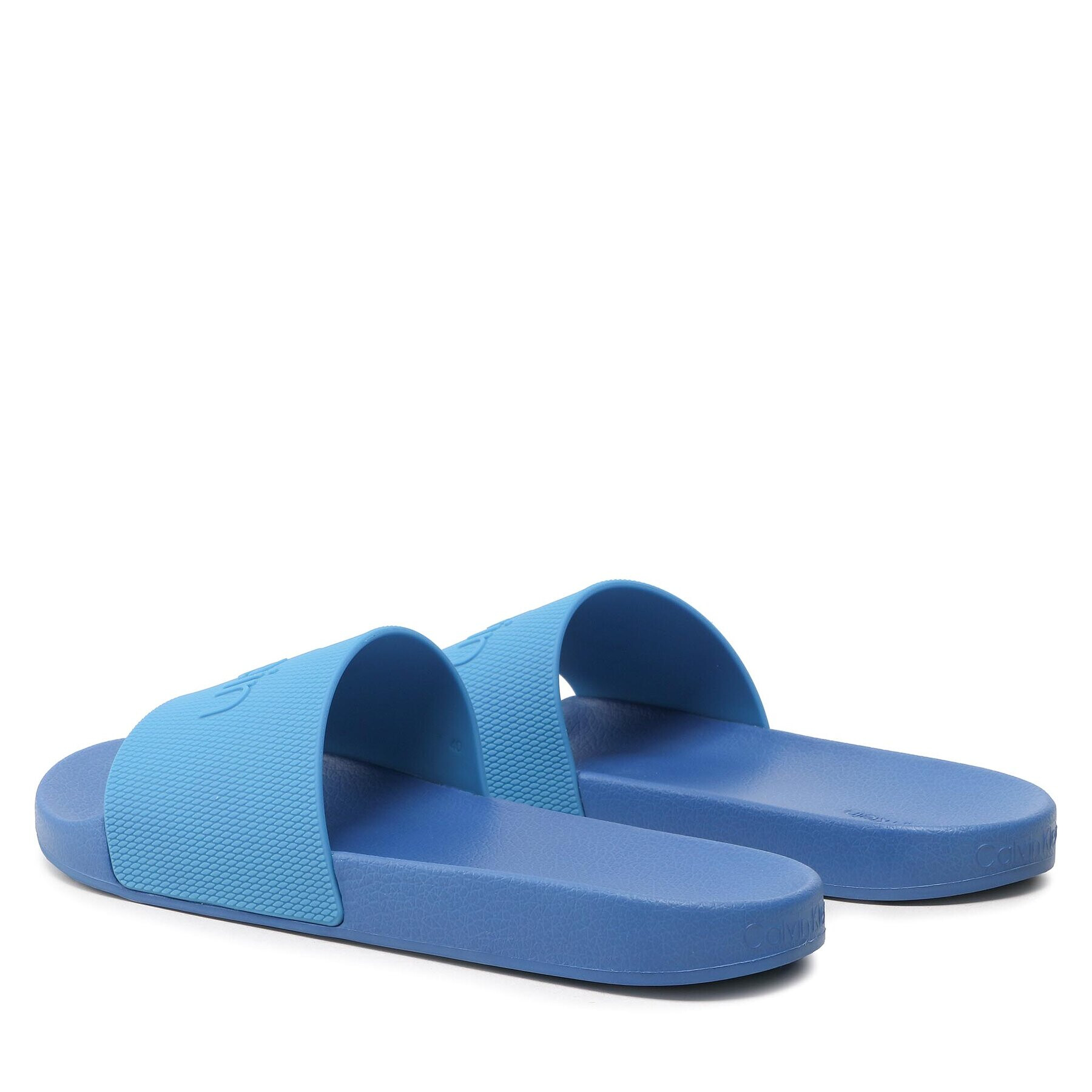 Calvin Klein Nazouváky Pool Slide Rubber HM0HM00636 Modrá - Pepit.cz