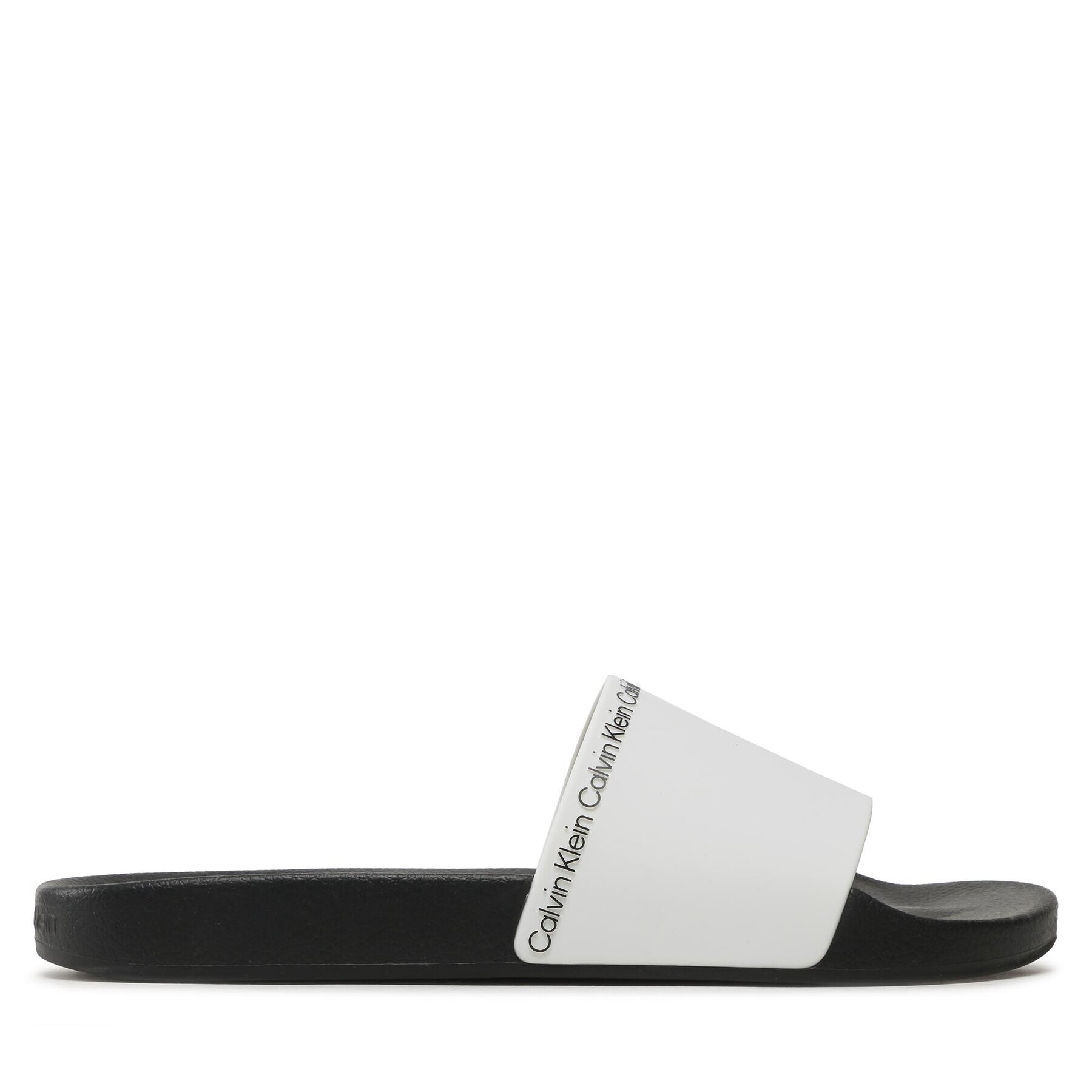 Calvin Klein Nazouváky Pool Slide Rubber HM0HM00981 Bílá - Pepit.cz