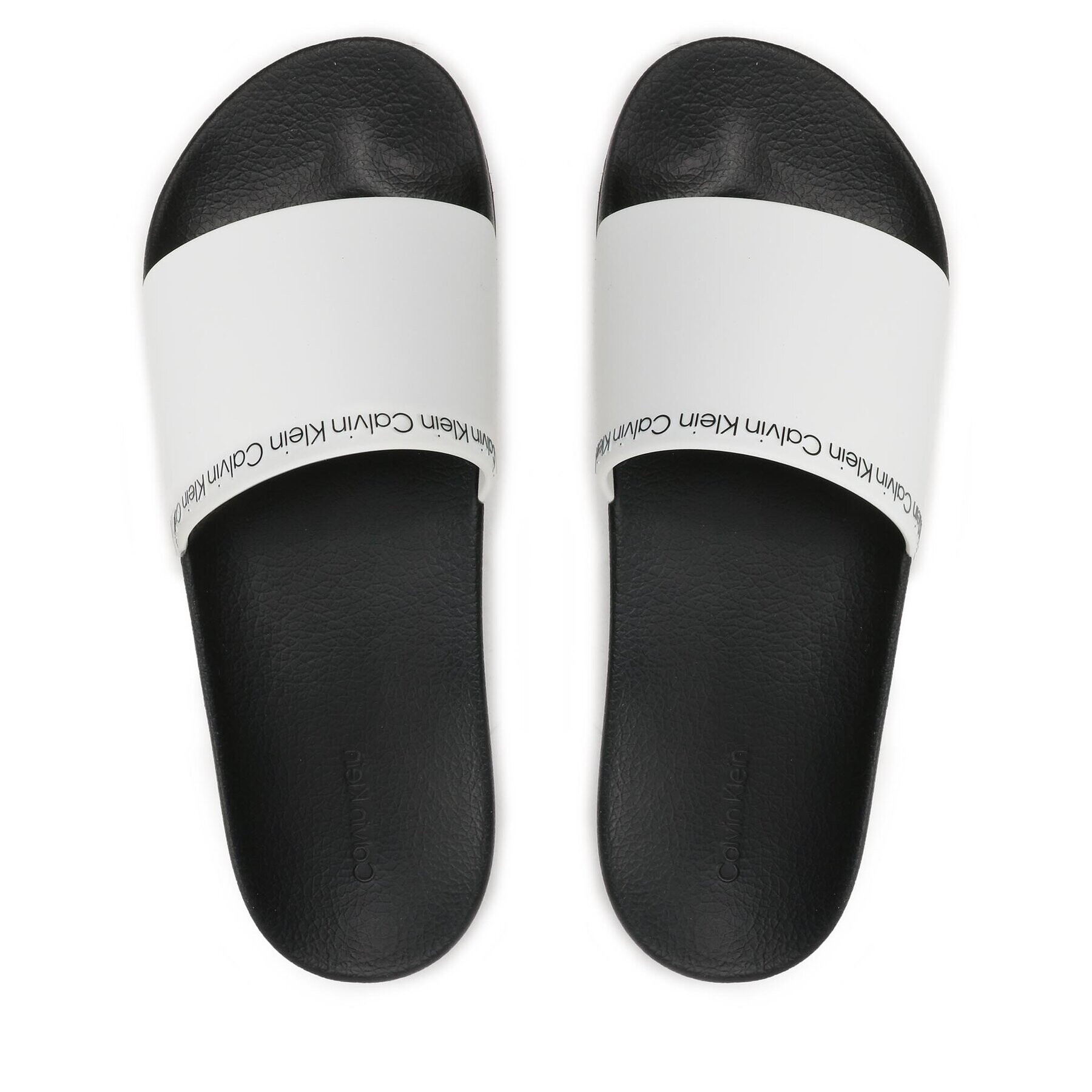 Calvin Klein Nazouváky Pool Slide Rubber HM0HM00981 Bílá - Pepit.cz