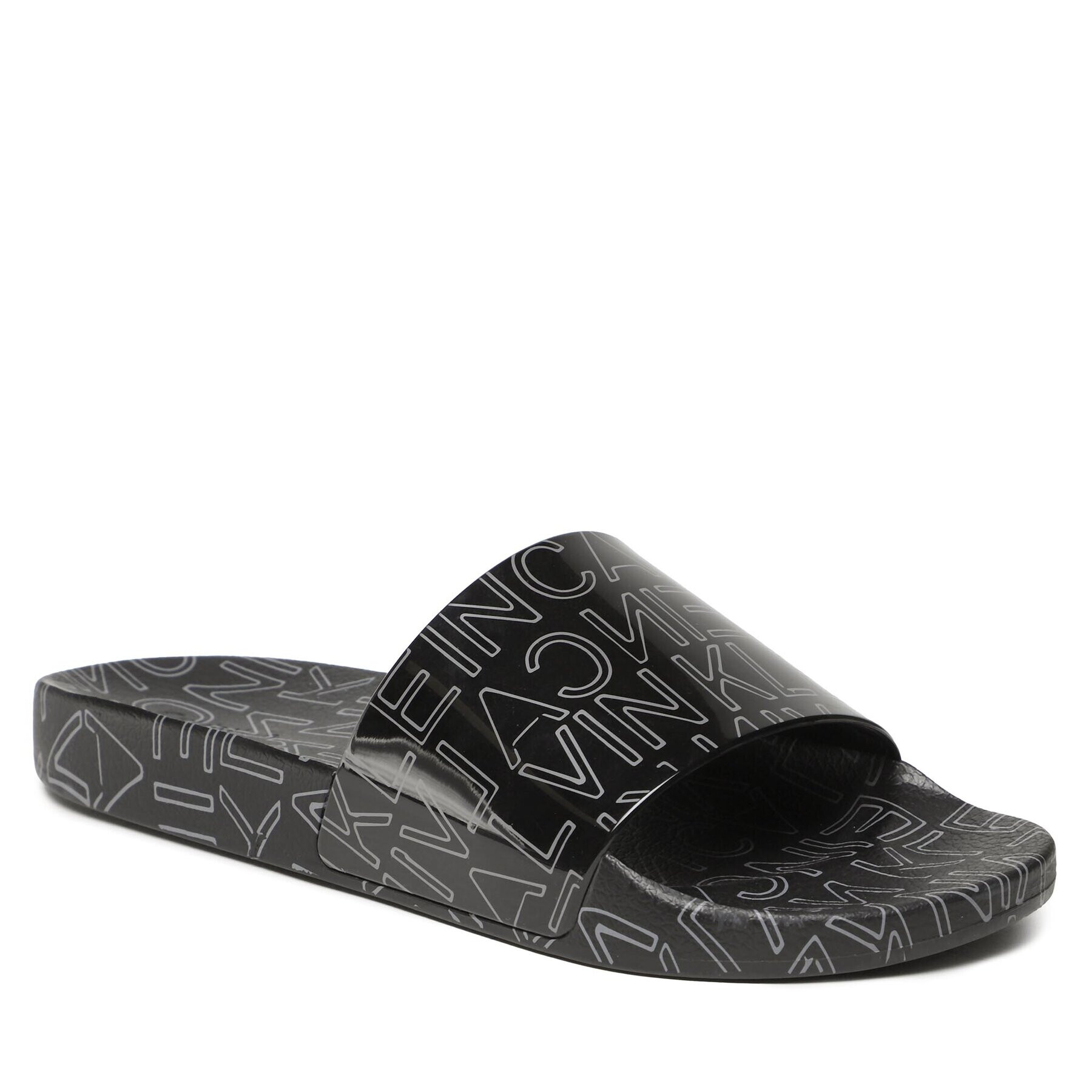 Calvin Klein Nazouváky Pool Slide Rubber HM0HM01062 Černá - Pepit.cz