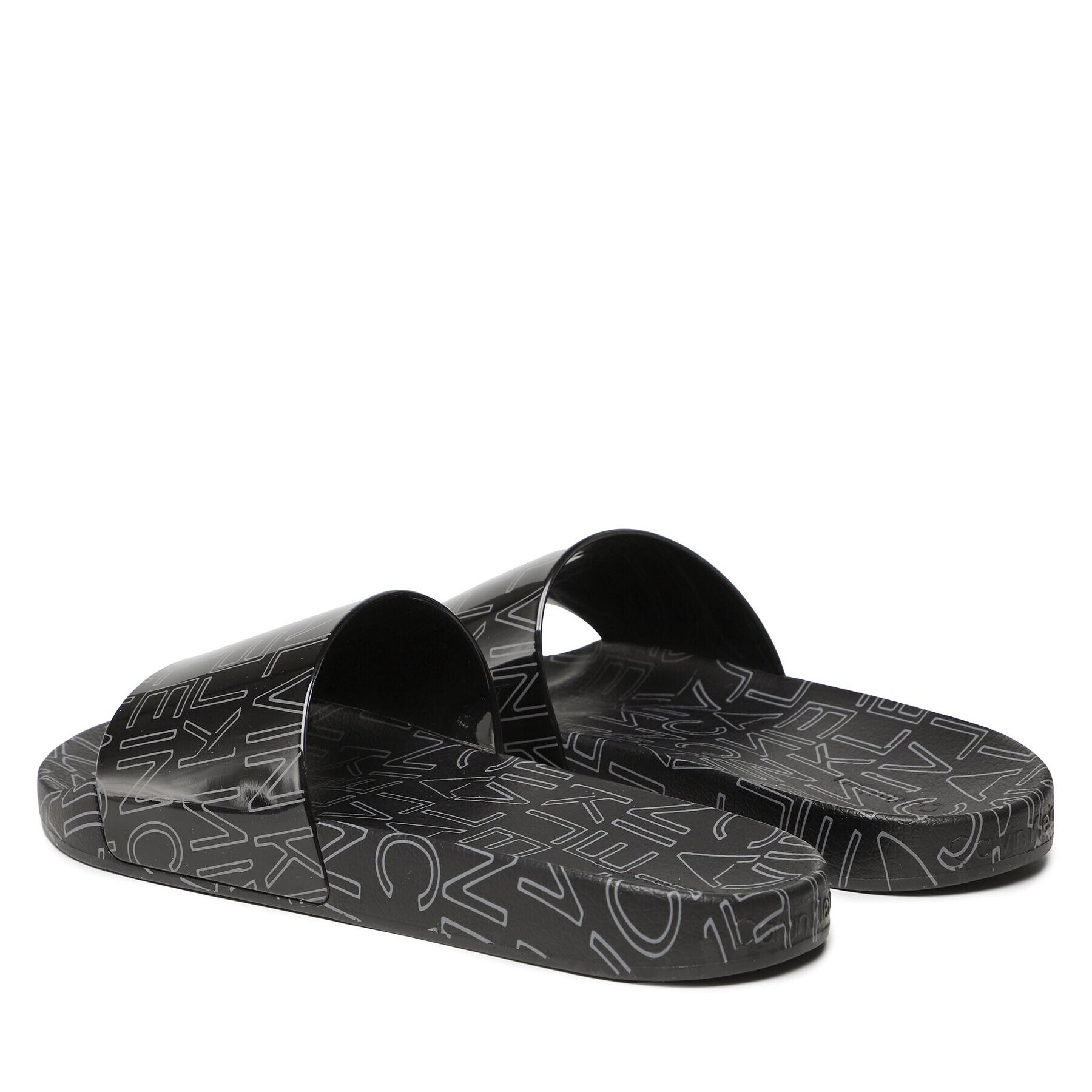 Calvin Klein Nazouváky Pool Slide Rubber HM0HM01062 Černá - Pepit.cz