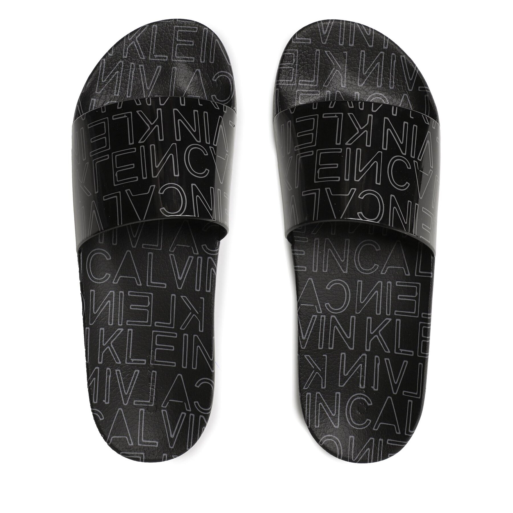 Calvin Klein Nazouváky Pool Slide Rubber HM0HM01062 Černá - Pepit.cz