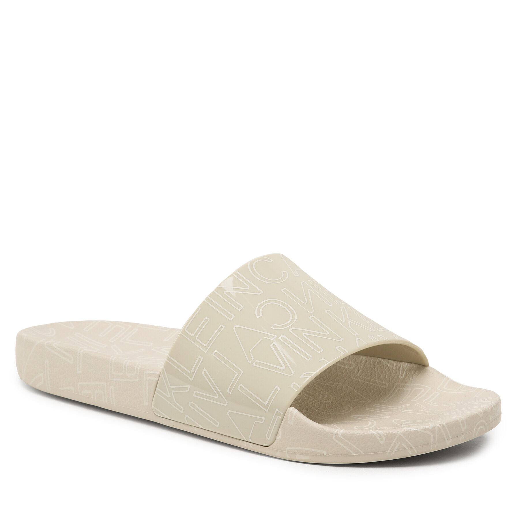 Calvin Klein Nazouváky Pool Slide Rubber HM0HM01062 Zelená - Pepit.cz