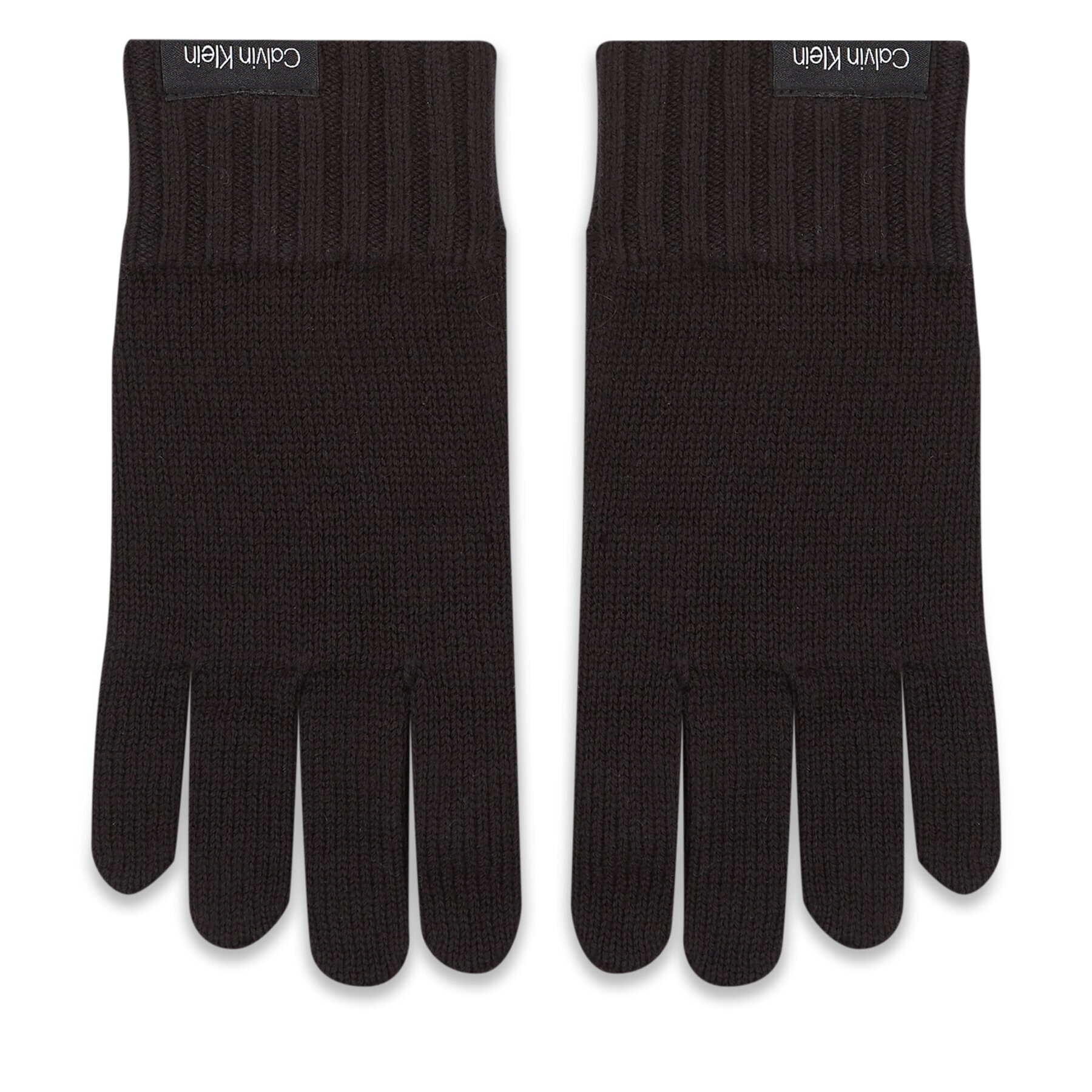 Calvin Klein Pánské rukavice Classic Cotton Rib Gloves K50K511011 Černá - Pepit.cz