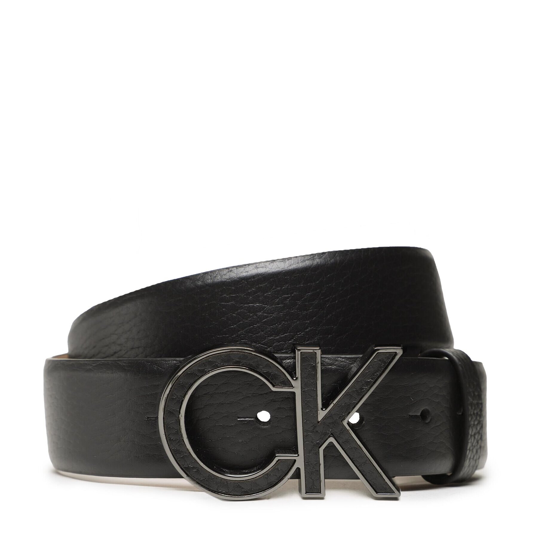 Calvin Klein Pánský pásek Adj Ck Metal Bombe Inlay 35 Mm K50K510353 Černá - Pepit.cz