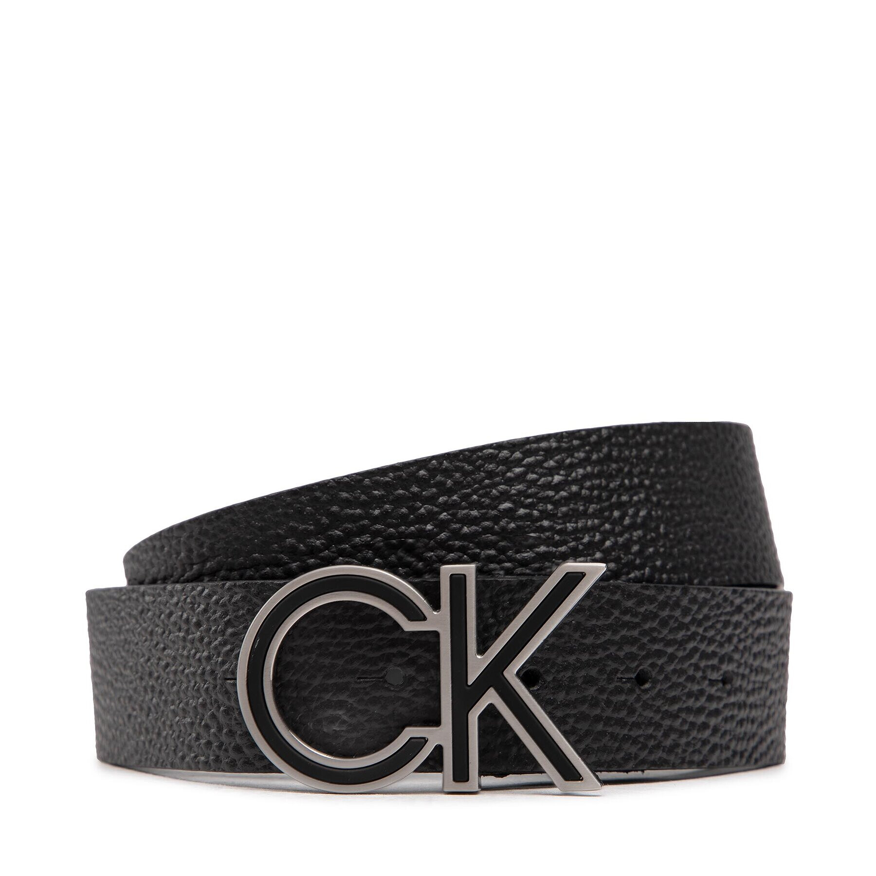 Calvin Klein Pánský pásek Adj Ck Metal Inlay Pb 35M K50K509752 Černá - Pepit.cz