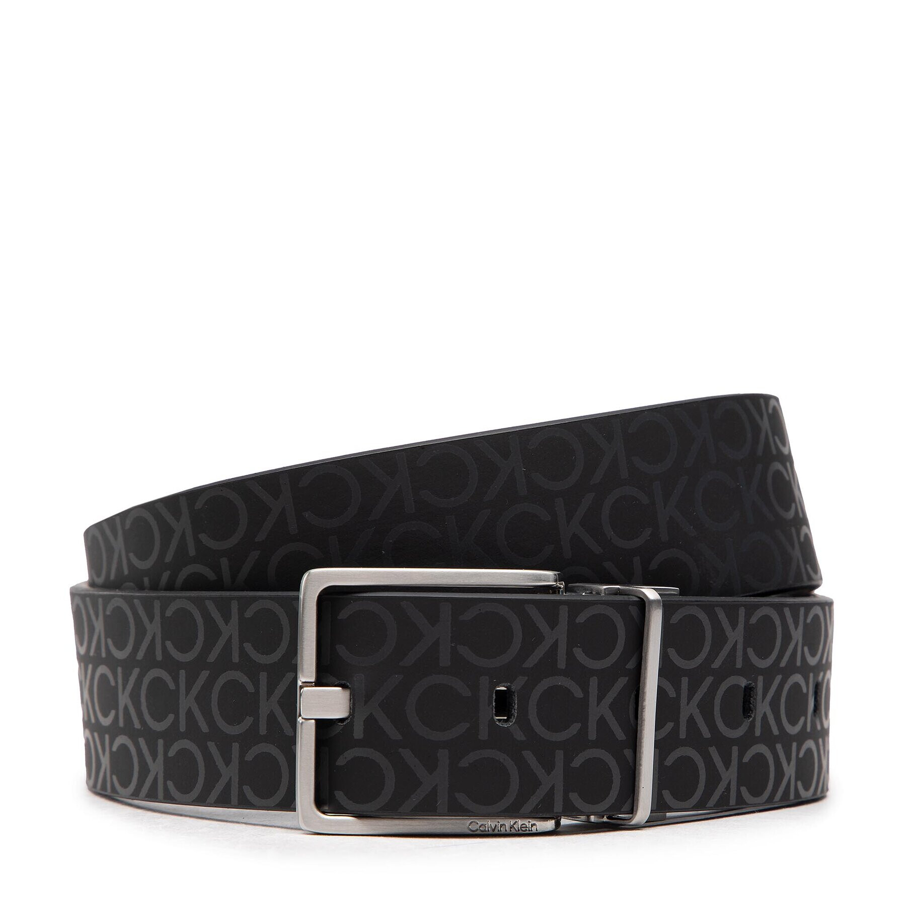 Calvin Klein Pánský pásek Adj/Rev Slim Loop Uv Mono 35Mm K50K509657 Černá - Pepit.cz