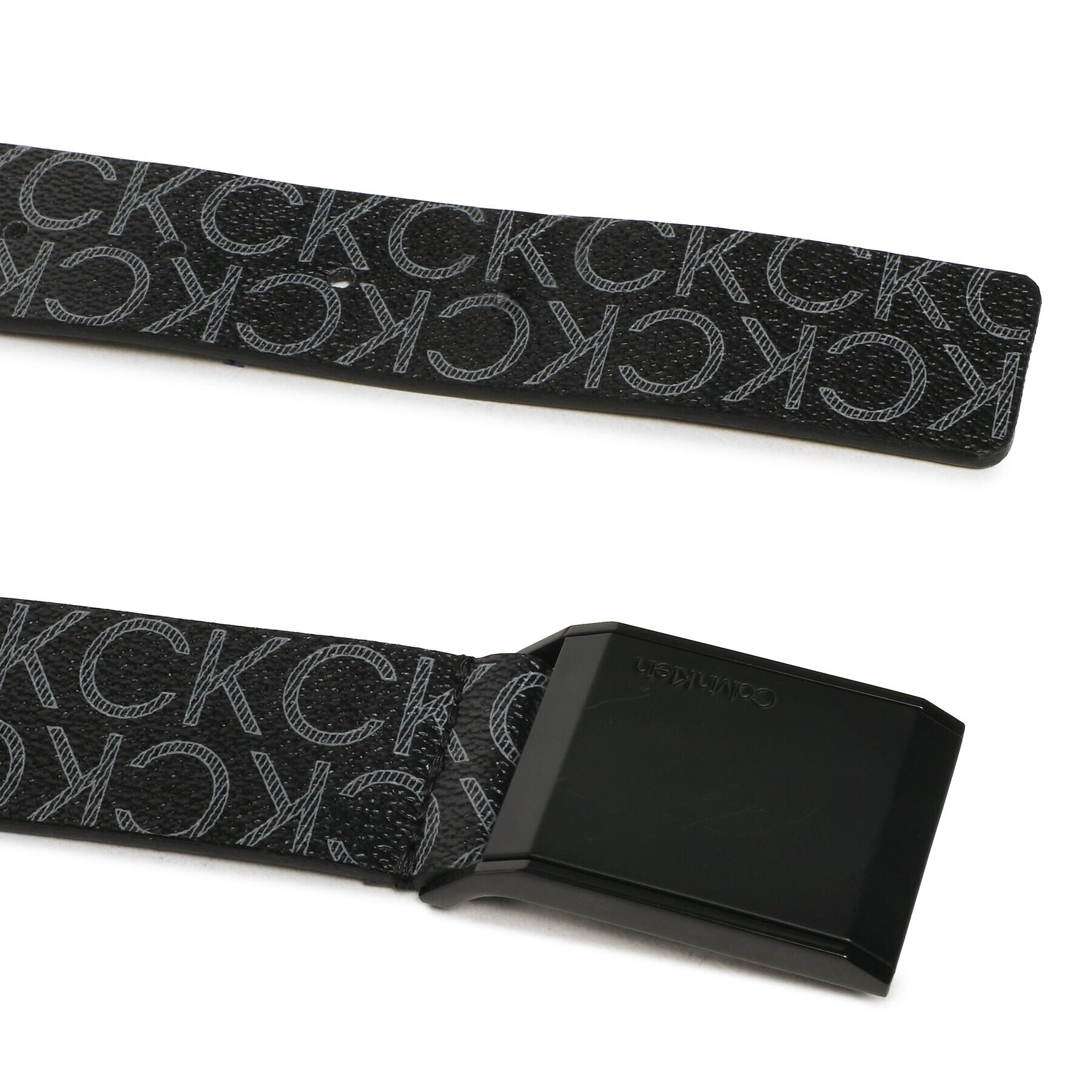 Calvin Klein Pánský pásek Beveled Plaque Cv Mono 35mm K50K510188 Černá - Pepit.cz