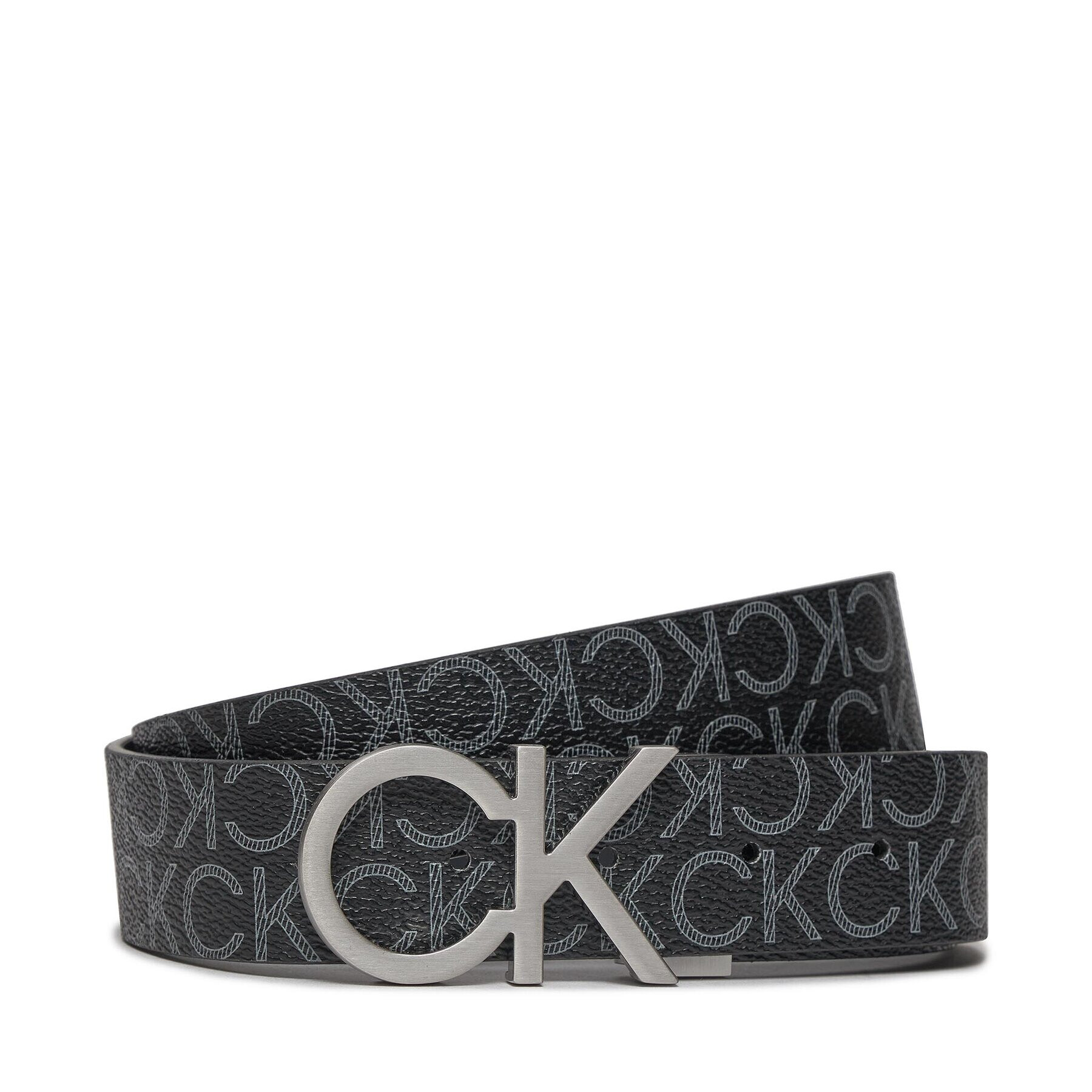 Calvin Klein Pánský pásek Ck Rev.Adj. New Mono Belt 3.5Cm K50K510075 Černá - Pepit.cz