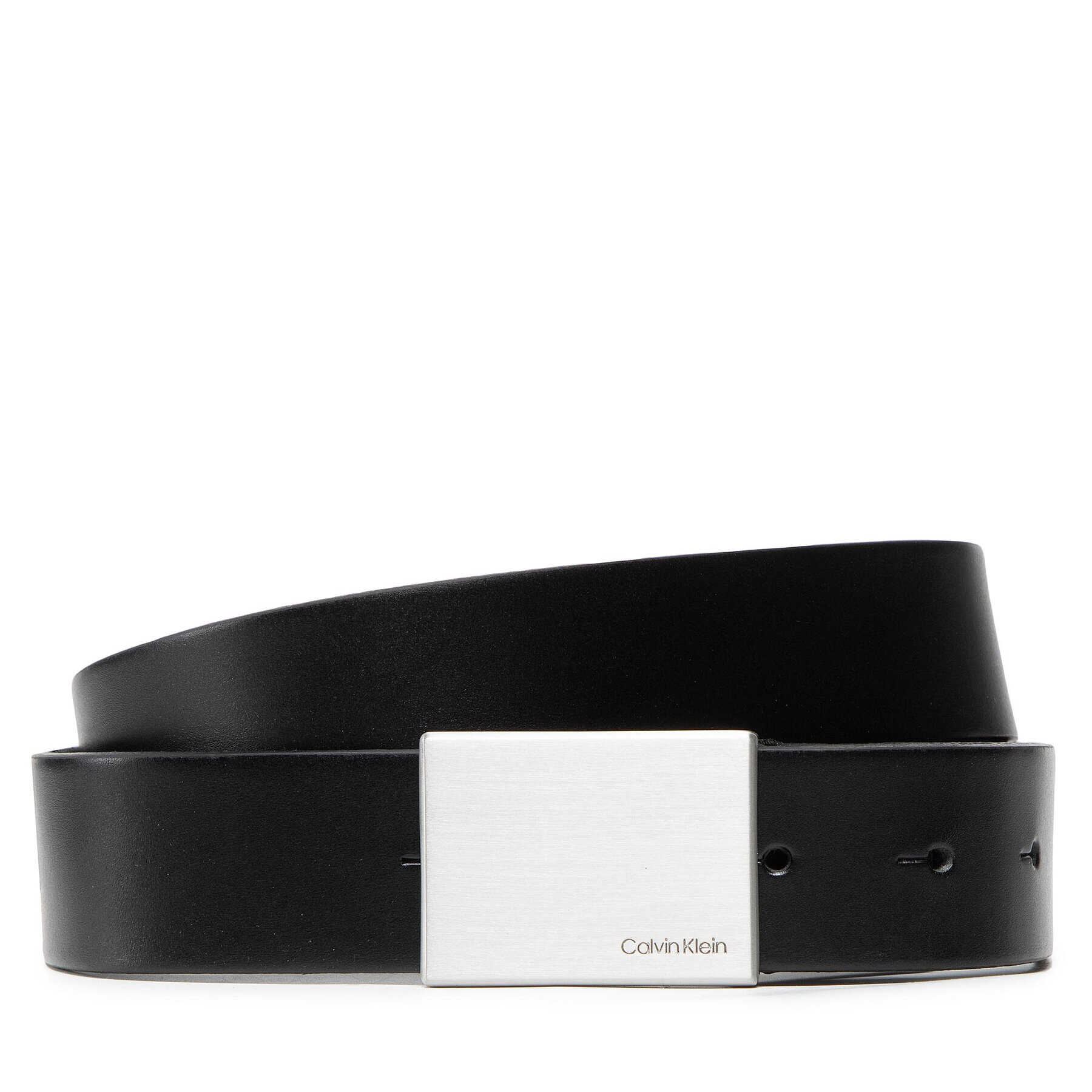 Calvin Klein Pánský pásek Formal Plaque Belt 3.5cm K50K504309 Černá - Pepit.cz