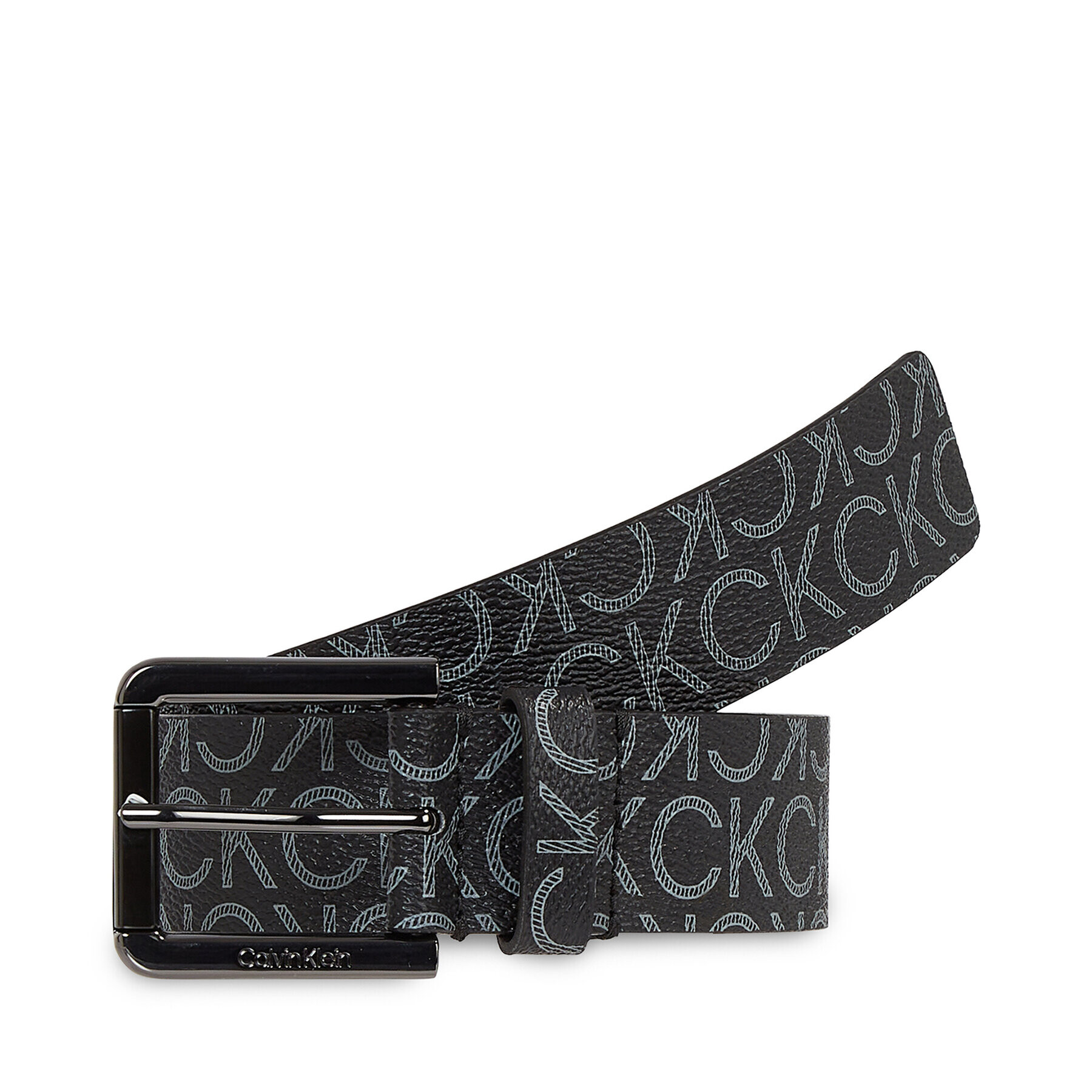 Calvin Klein Pánský pásek Inlay Bar Mono K50K510929 Černá - Pepit.cz