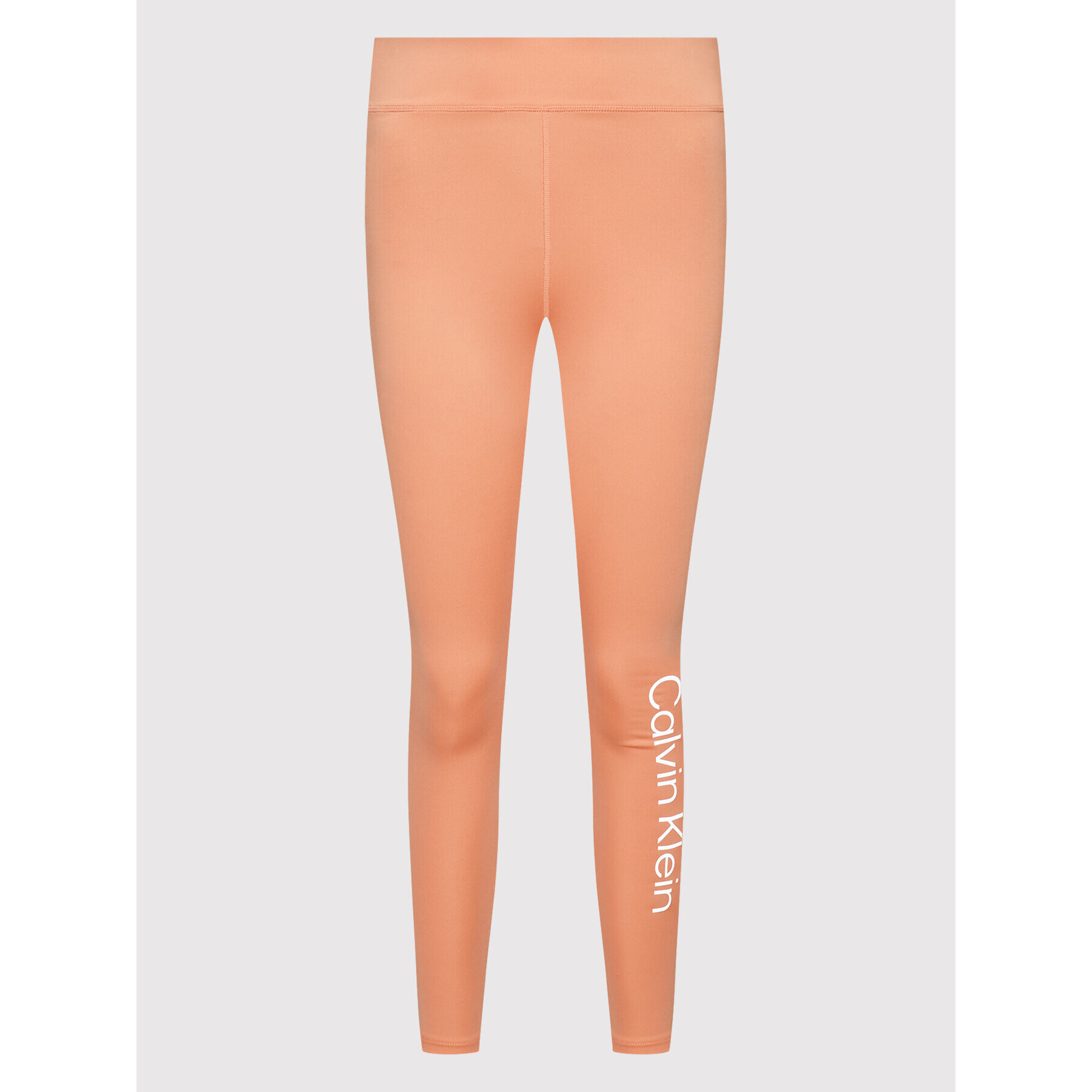 Calvin Klein Performance Legíny 00GWS2L615 Oranžová Slim Fit - Pepit.cz