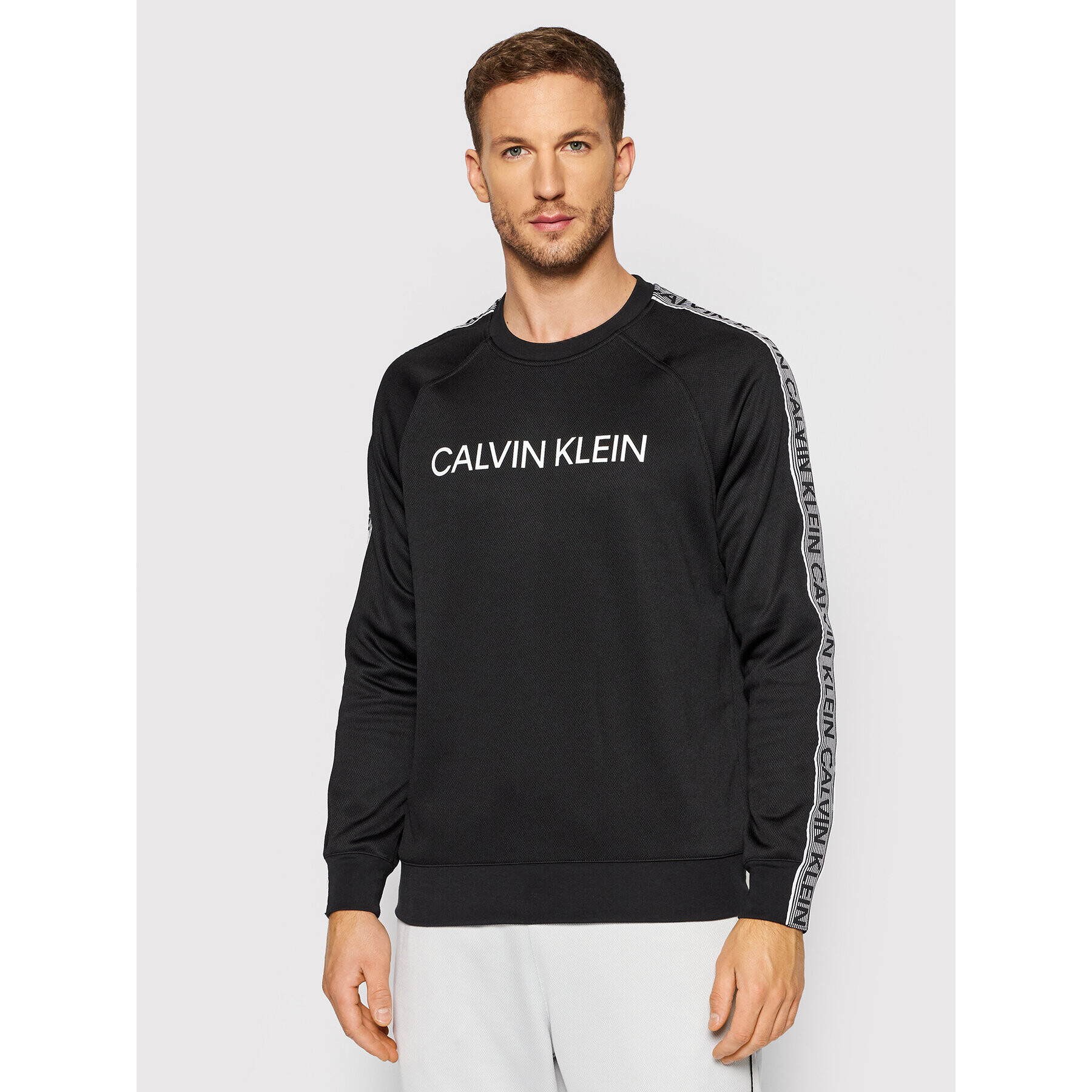 Calvin Klein Performance Mikina 00GMF1W300 Černá Regular Fit - Pepit.cz