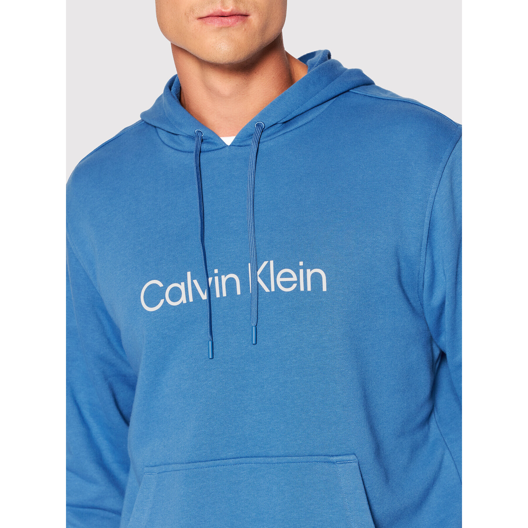 Calvin Klein Performance Mikina 00GMS2W304 Modrá Regular Fit - Pepit.cz