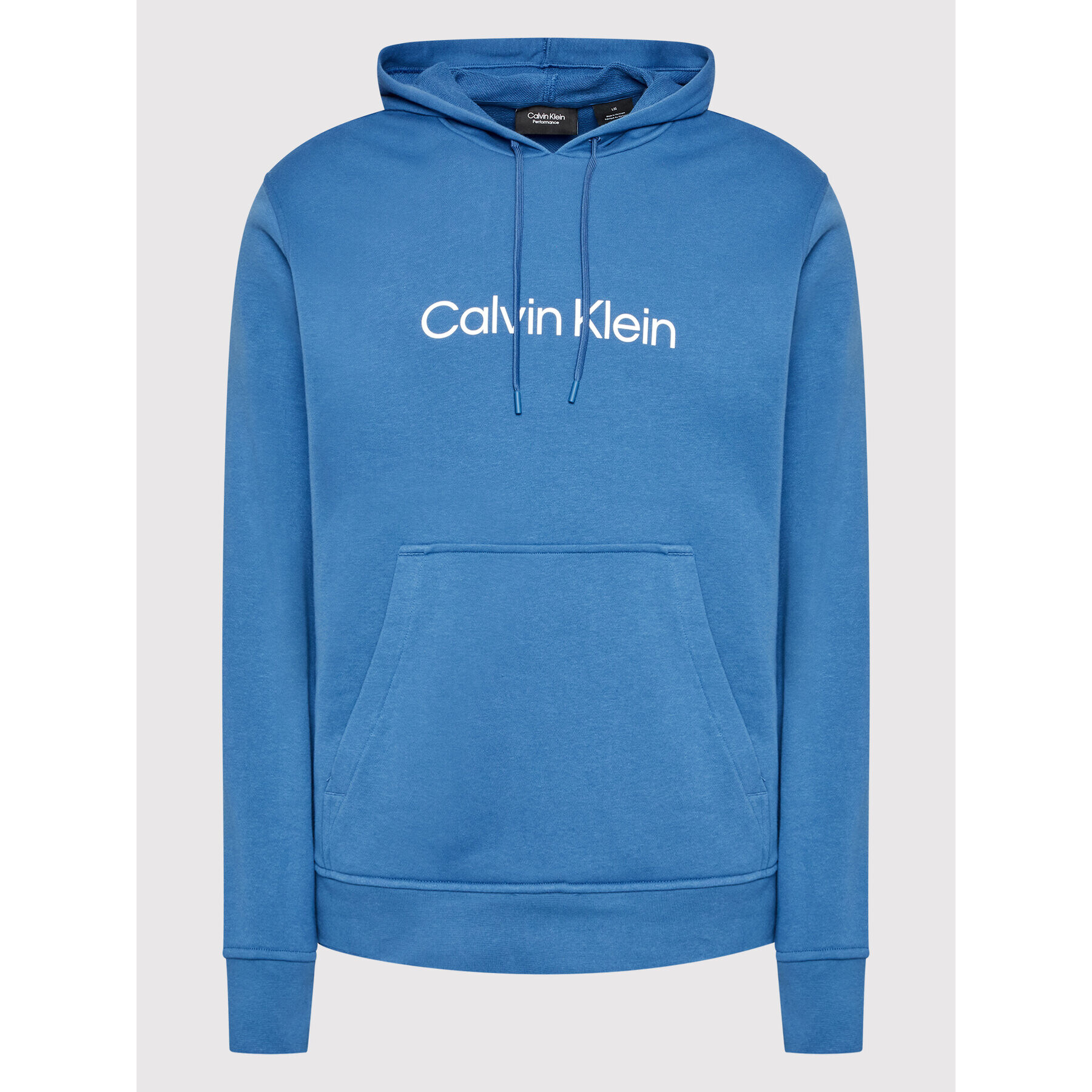 Calvin Klein Performance Mikina 00GMS2W304 Modrá Regular Fit - Pepit.cz