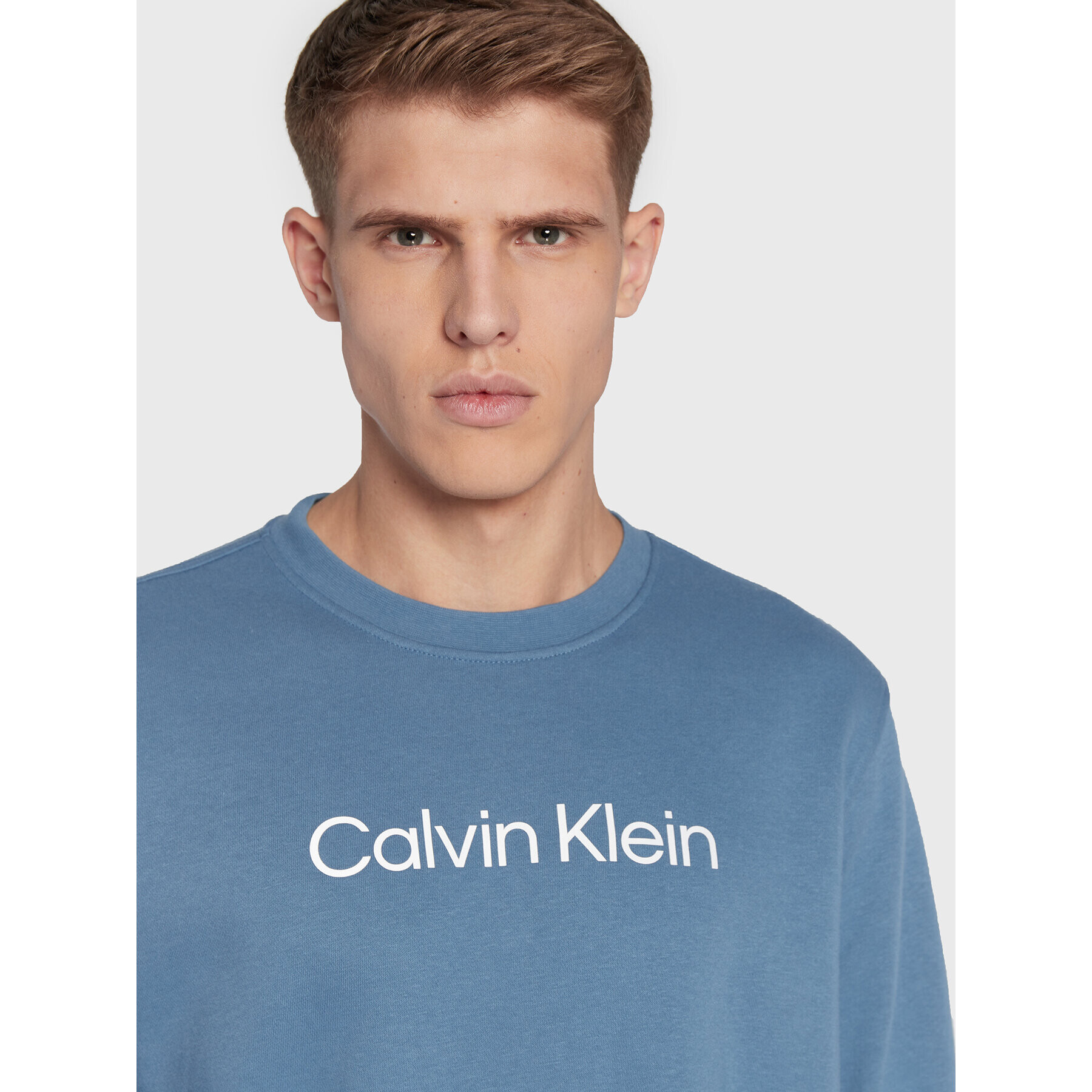 Calvin Klein Performance Mikina 00GMS2W305 Modrá Regular Fit - Pepit.cz