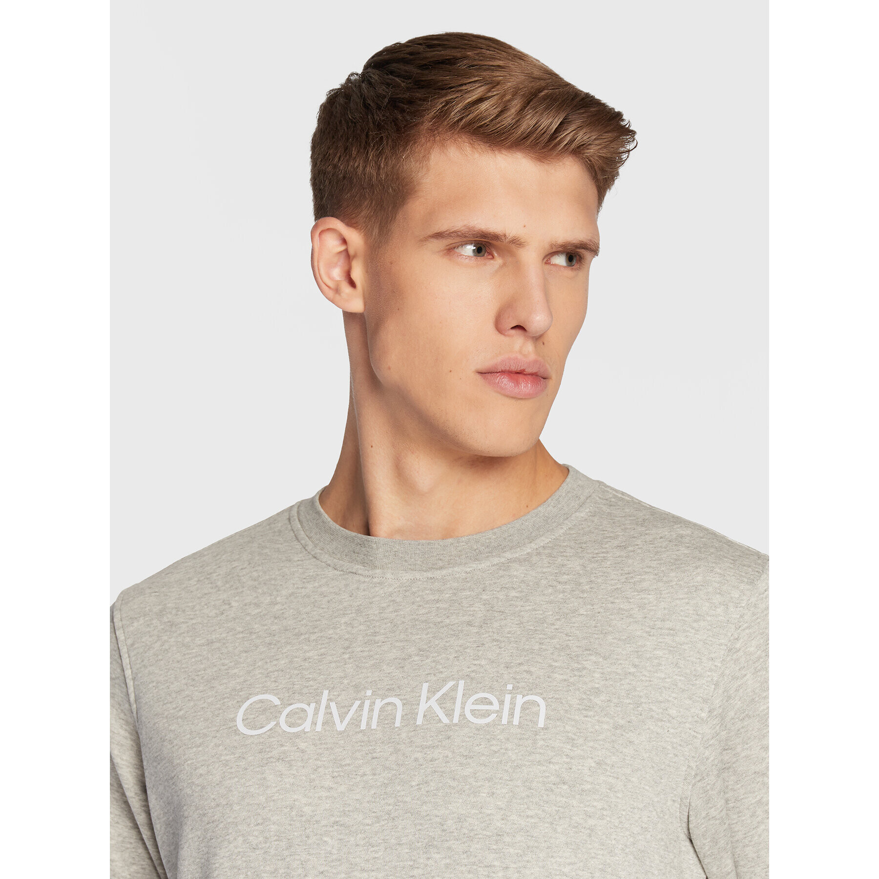 Calvin Klein Performance Mikina 00GMS2W305 Šedá Regular Fit - Pepit.cz