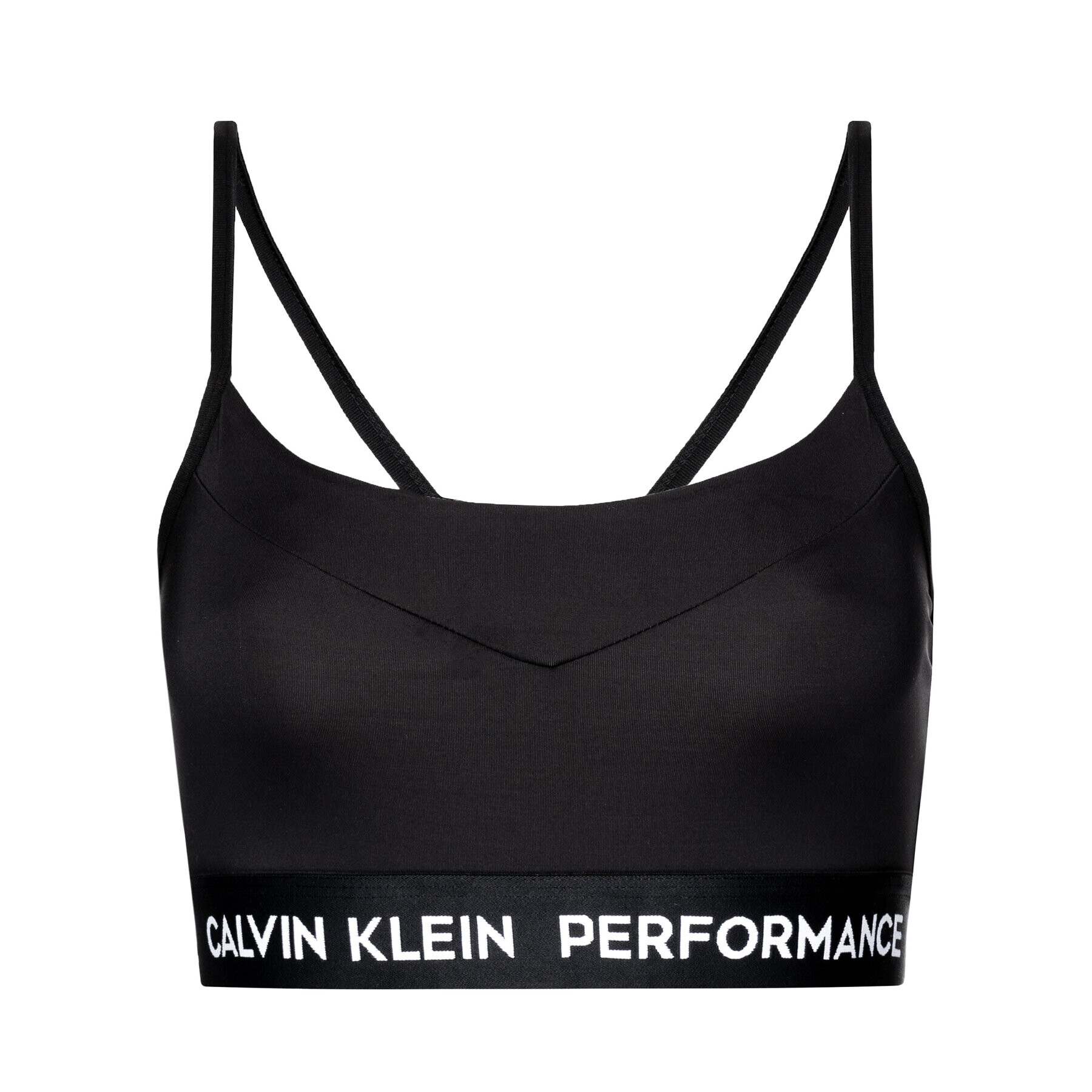 Calvin Klein Performance Podprsenkový top 00GWS8K114 Černá - Pepit.cz