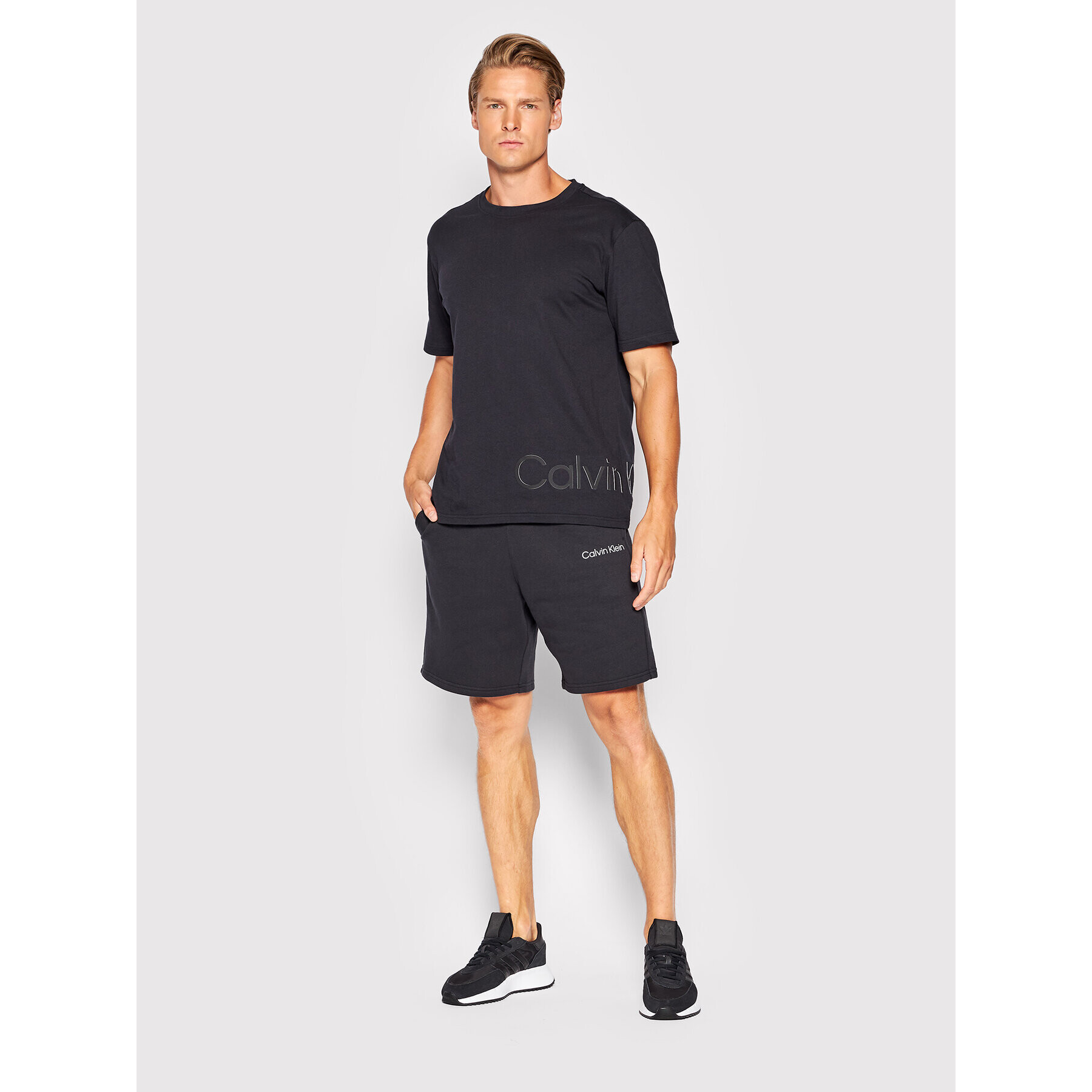 Calvin Klein Performance Sportovní kraťasy 00GMS2S804 Černá Regular Fit - Pepit.cz