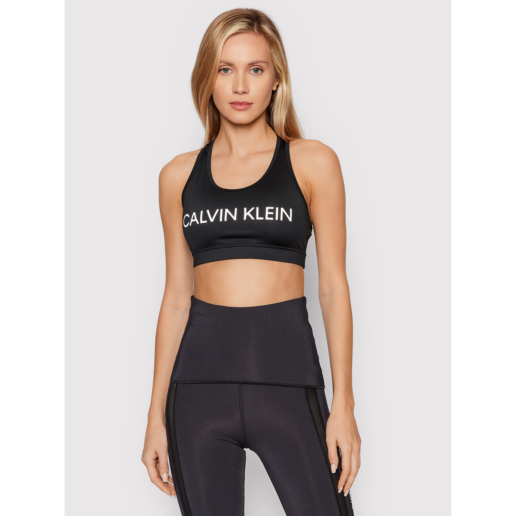 Calvin Klein Performance Sportovní podprsenka 00GWF1K138 Černá - Pepit.cz