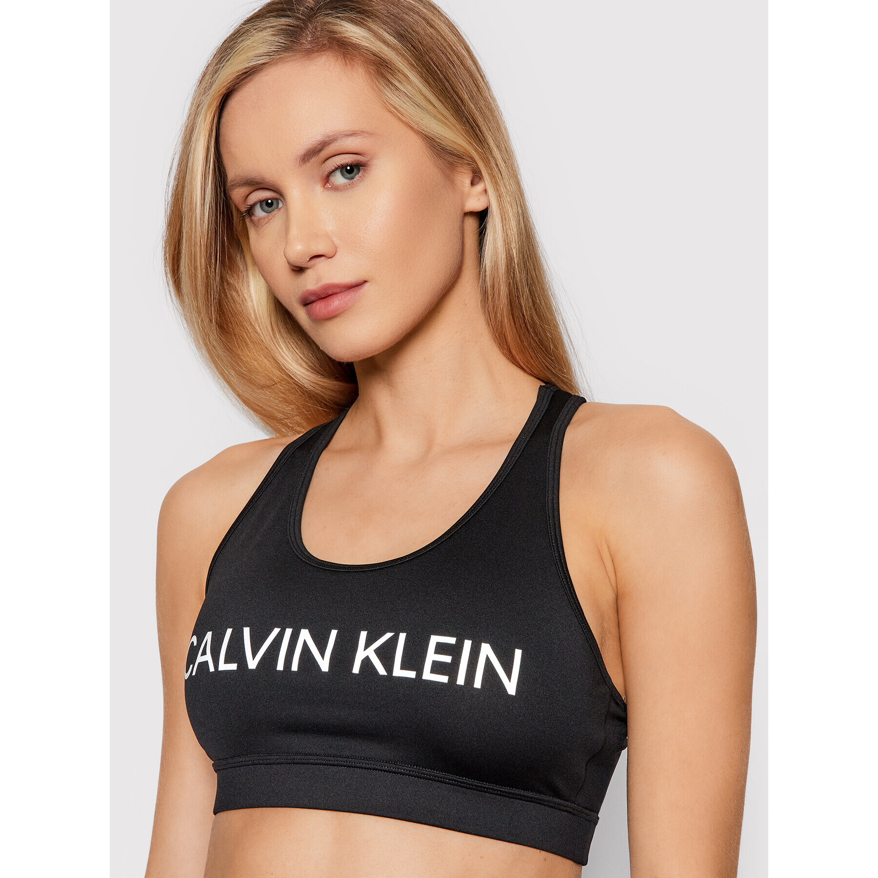 Calvin Klein Performance Sportovní podprsenka 00GWF1K138 Černá - Pepit.cz