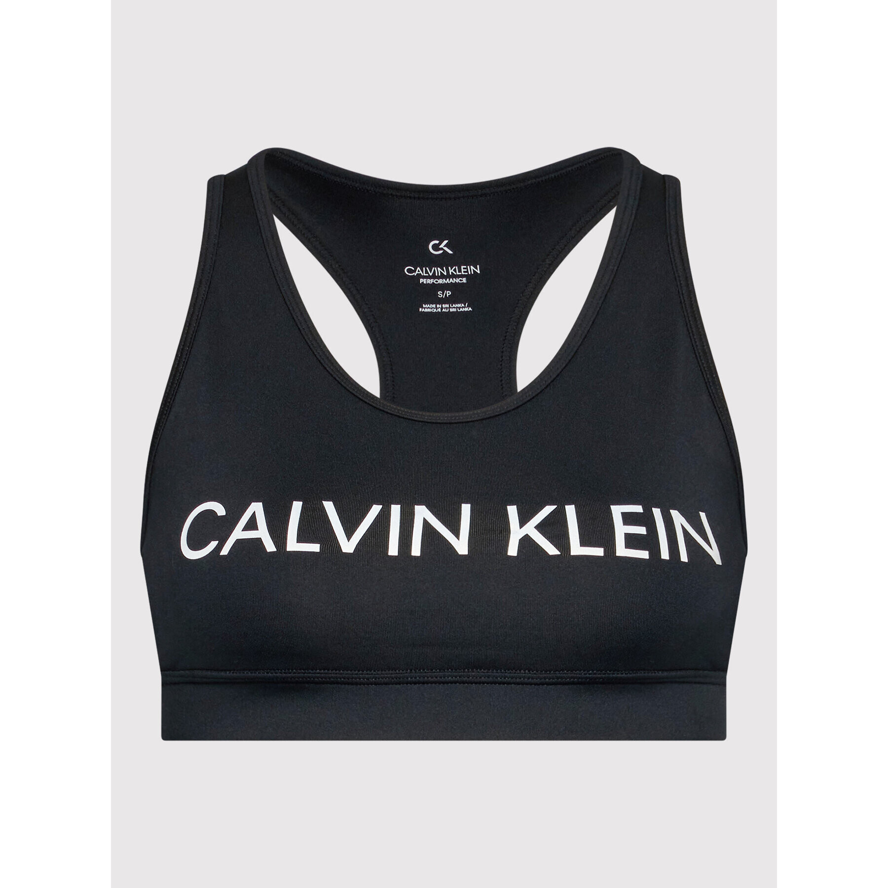 Calvin Klein Performance Sportovní podprsenka 00GWF1K138 Černá - Pepit.cz