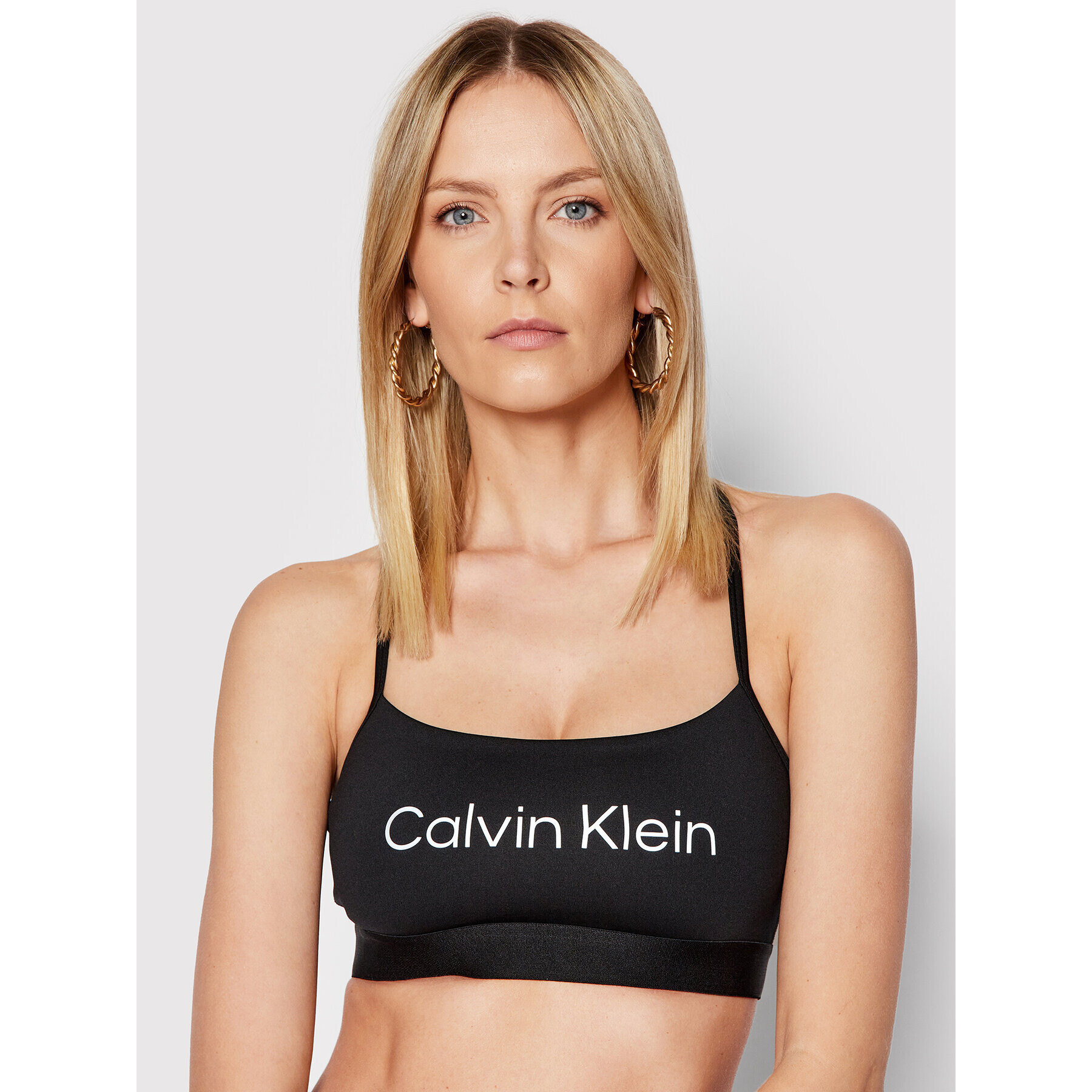 Calvin Klein Performance Sportovní podprsenka 00GWS2K152 Černá - Pepit.cz