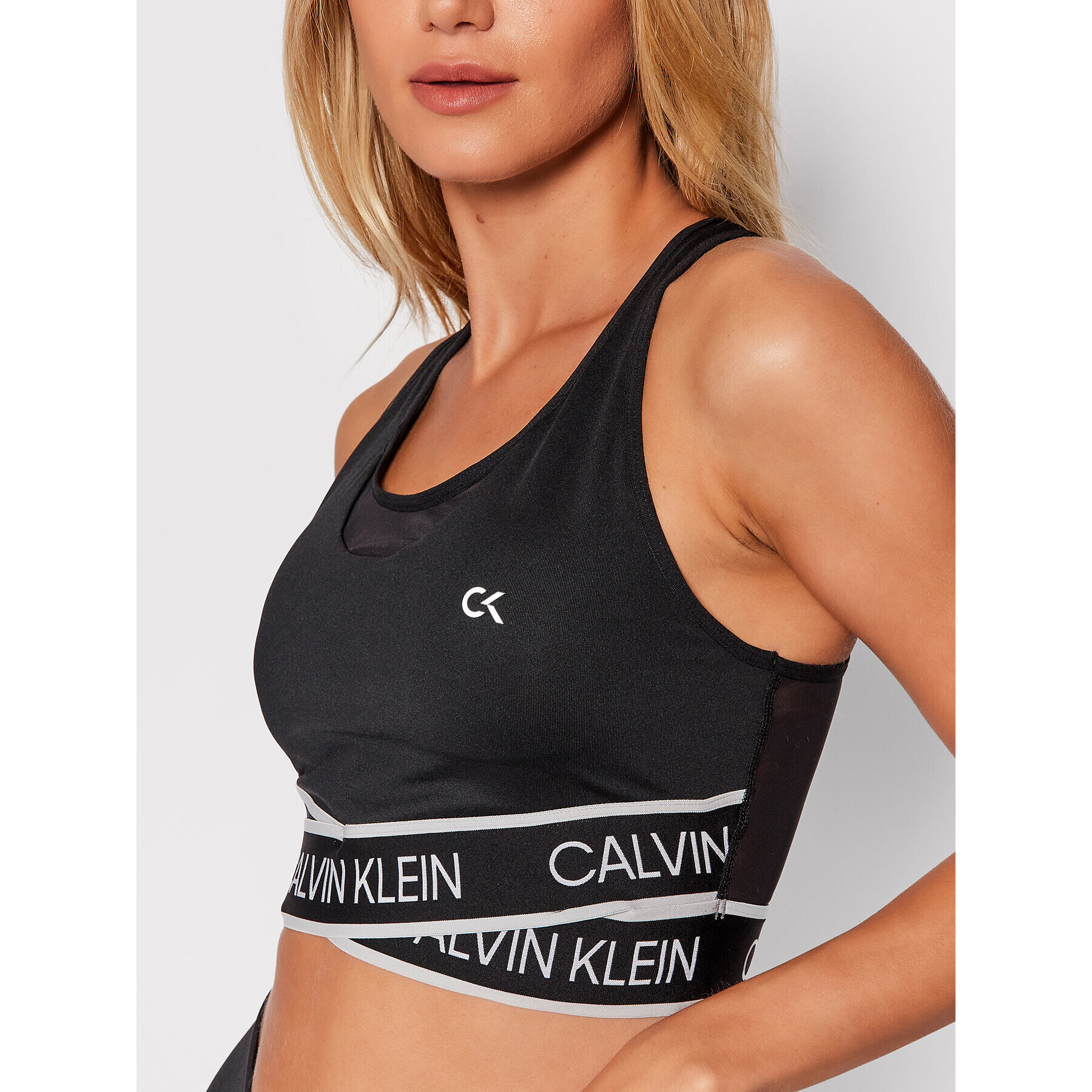 Calvin Klein Performance Sportovní podprsenka 00GWT1K137 Černá - Pepit.cz