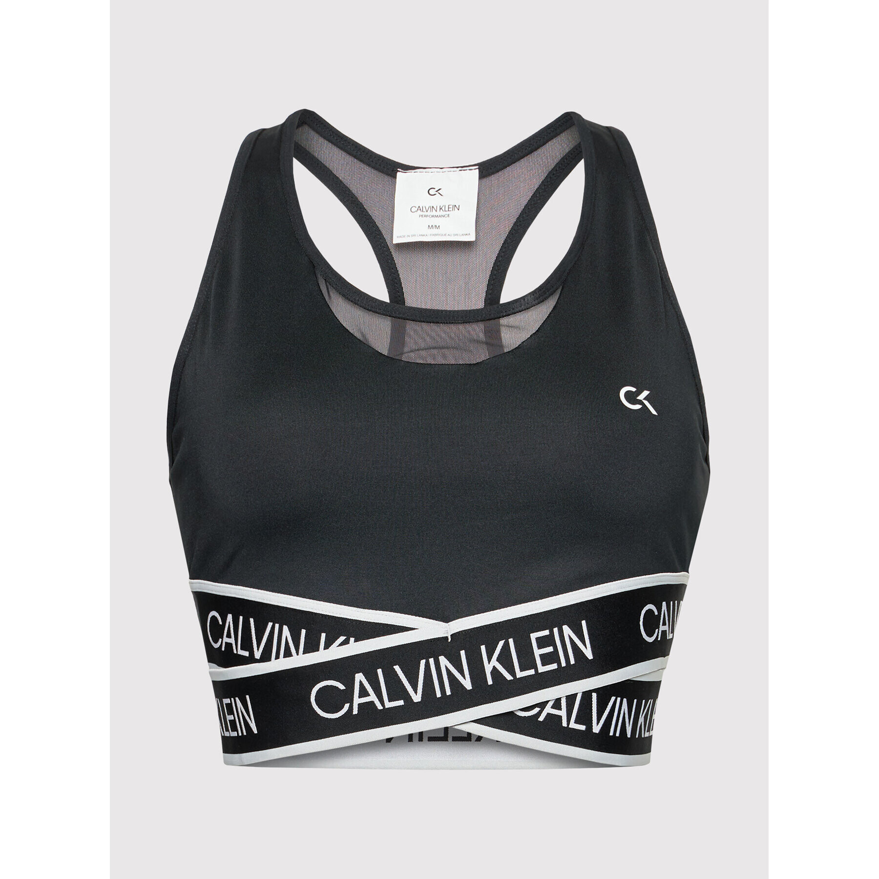 Calvin Klein Performance Sportovní podprsenka 00GWT1K137 Černá - Pepit.cz