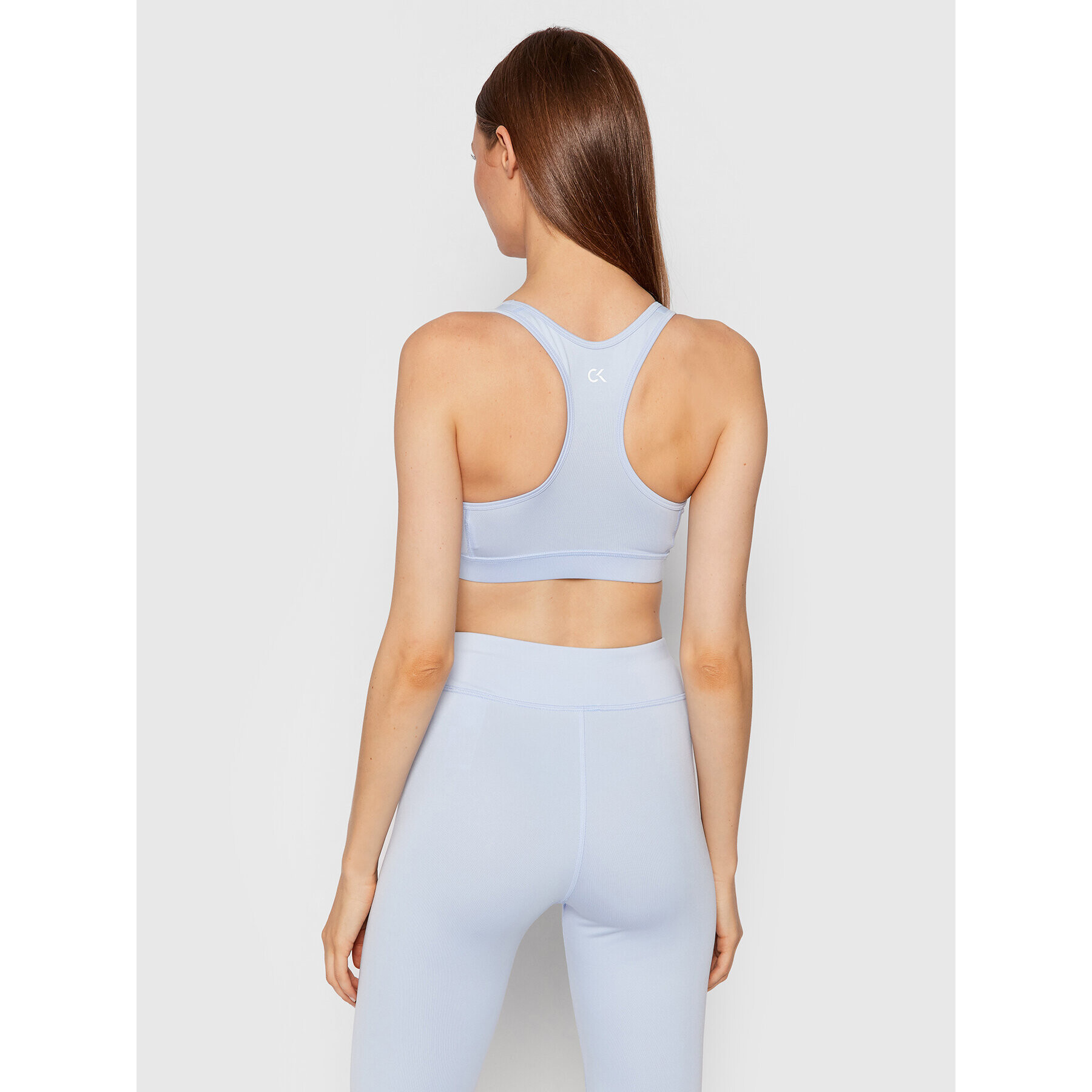 Calvin Klein Performance Sportovní podprsenka Medium Support 00GWF0K157 Modrá - Pepit.cz