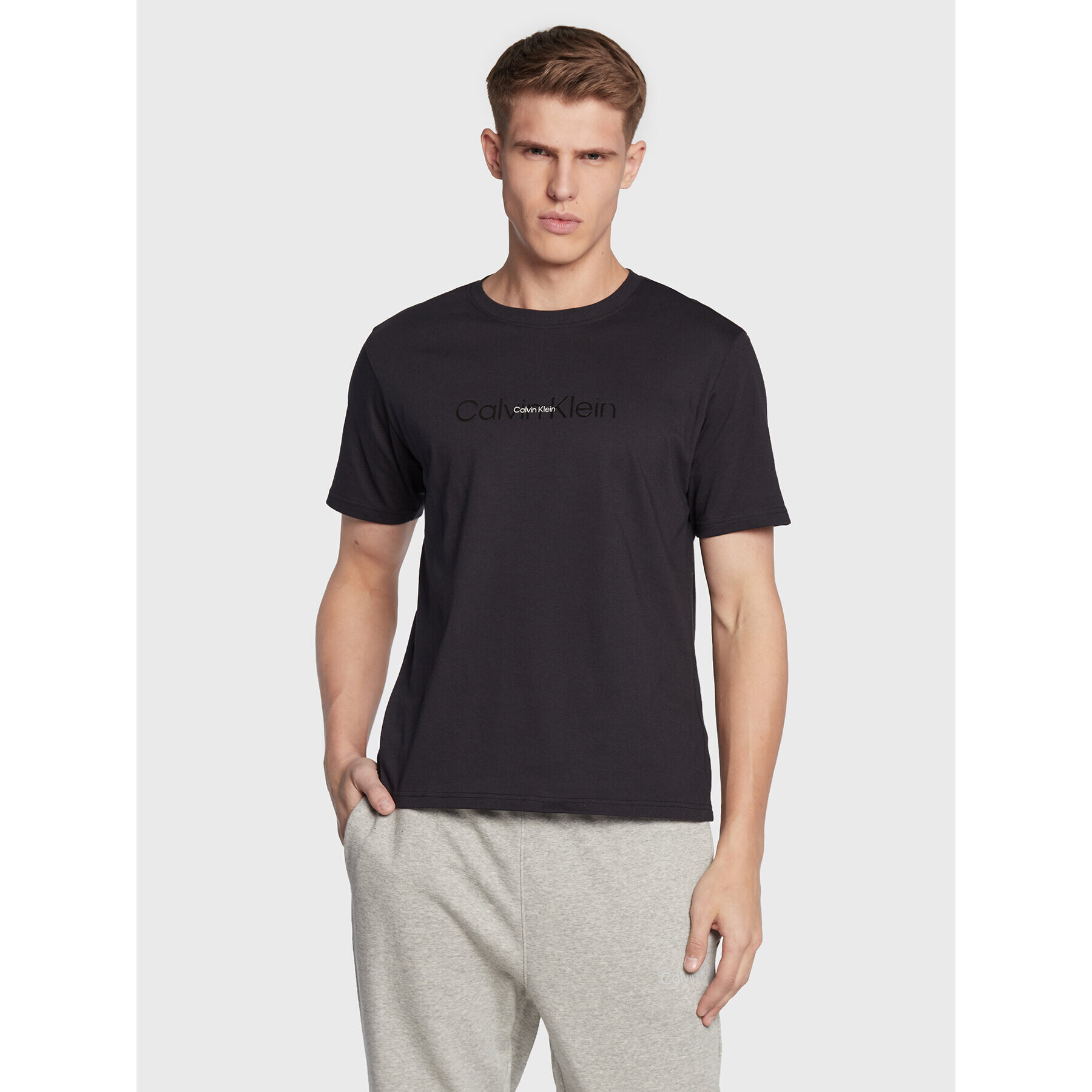 Calvin Klein Performance T-Shirt 00GMF2K140 Černá Regular Fit - Pepit.cz