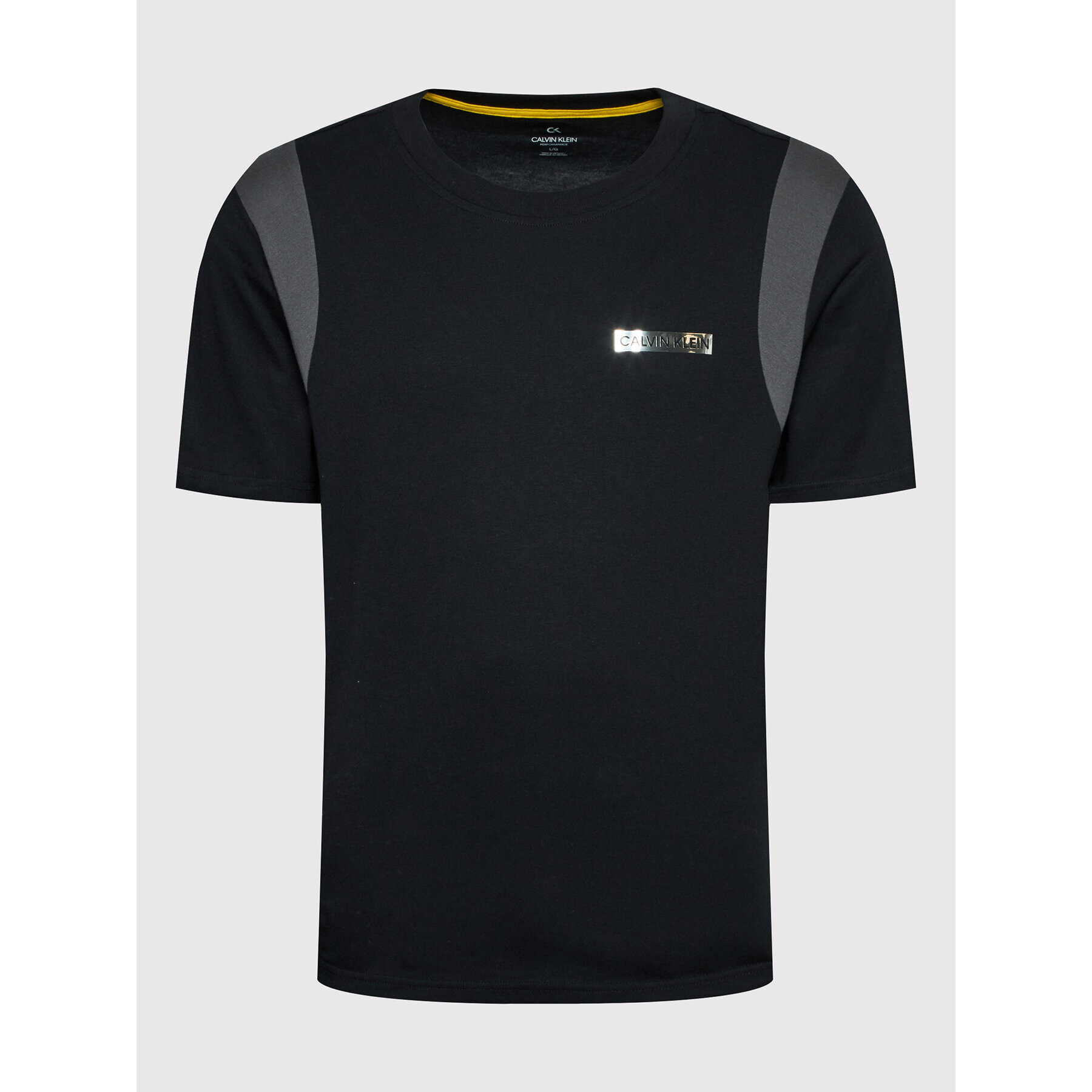 Calvin Klein Performance T-Shirt 00GMH1K102 Černá Regular Fit - Pepit.cz