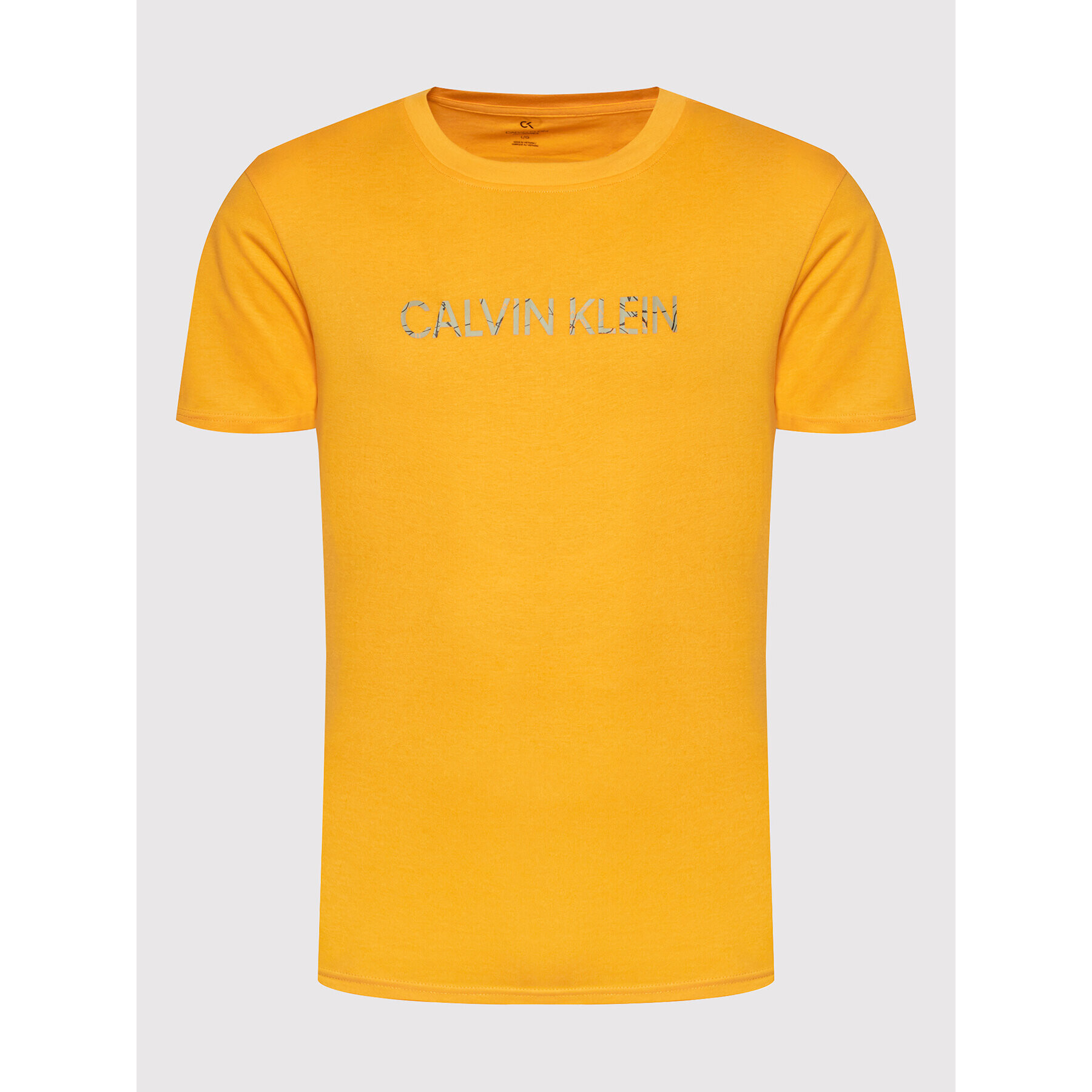 Calvin Klein Performance T-Shirt 00GMH1K104 Oranžová Regular Fit - Pepit.cz