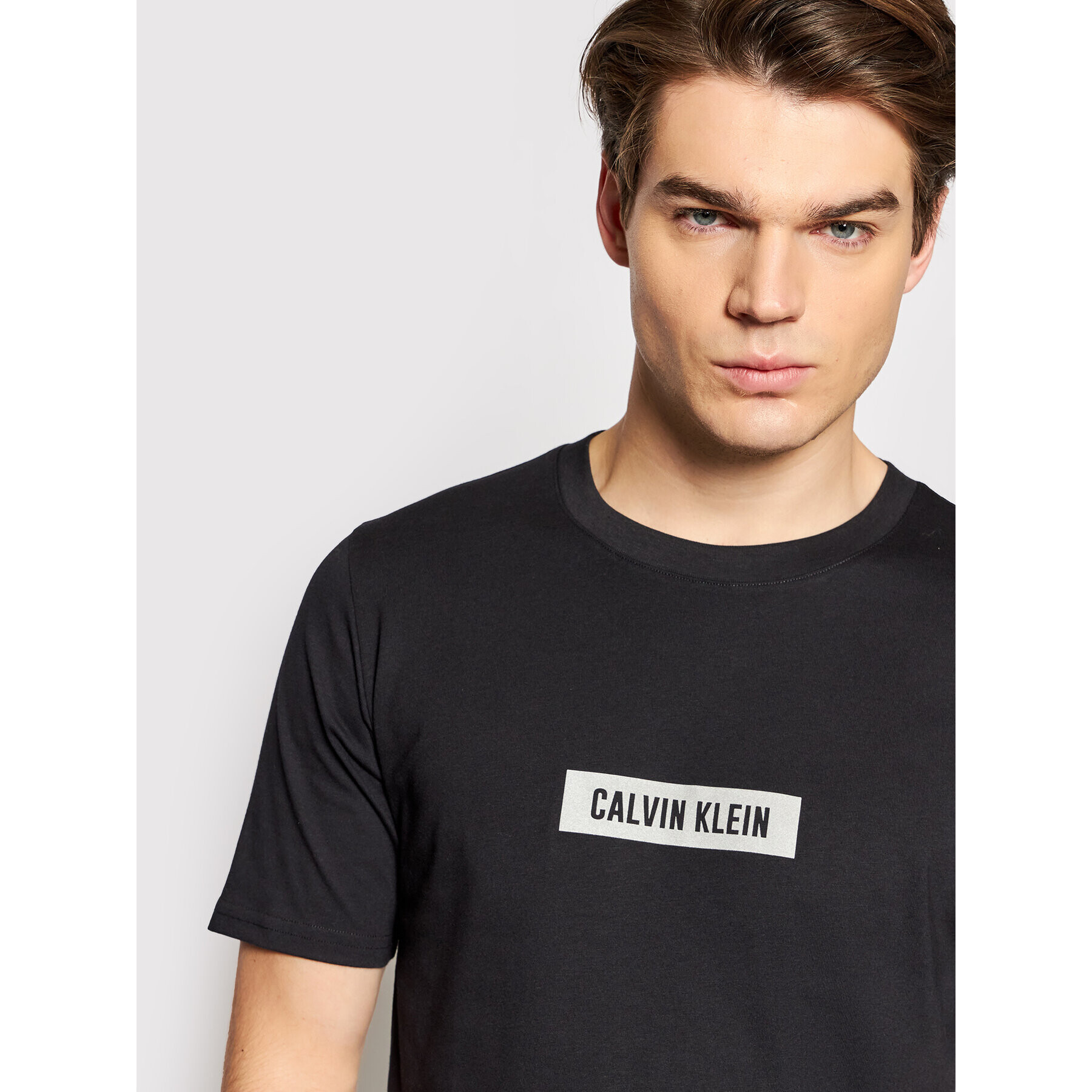 Calvin Klein Performance T-Shirt 00GMS1K142 Černá Regular Fit - Pepit.cz