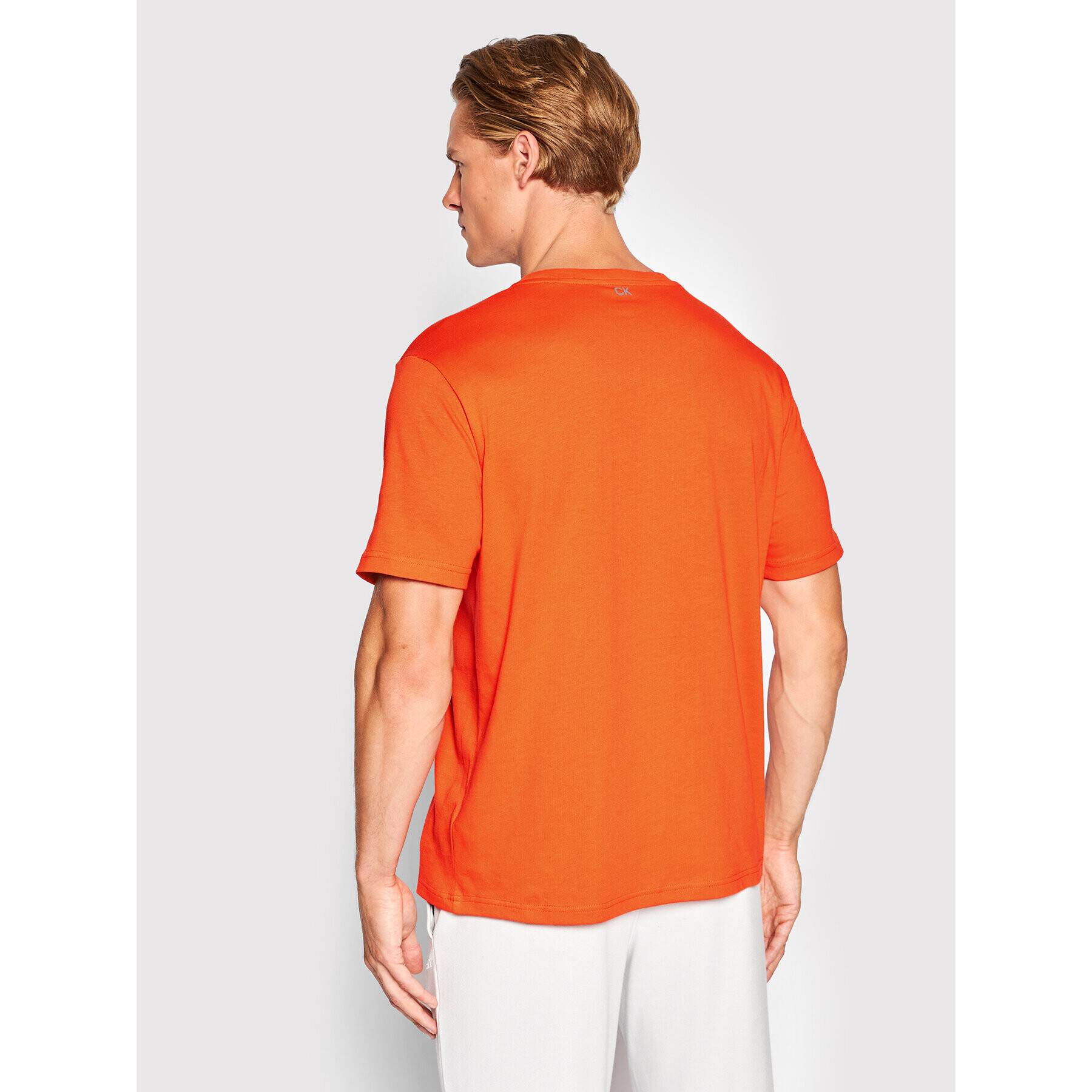 Calvin Klein Performance T-Shirt 00GMS2K107 Oranžová Regular Fit - Pepit.cz