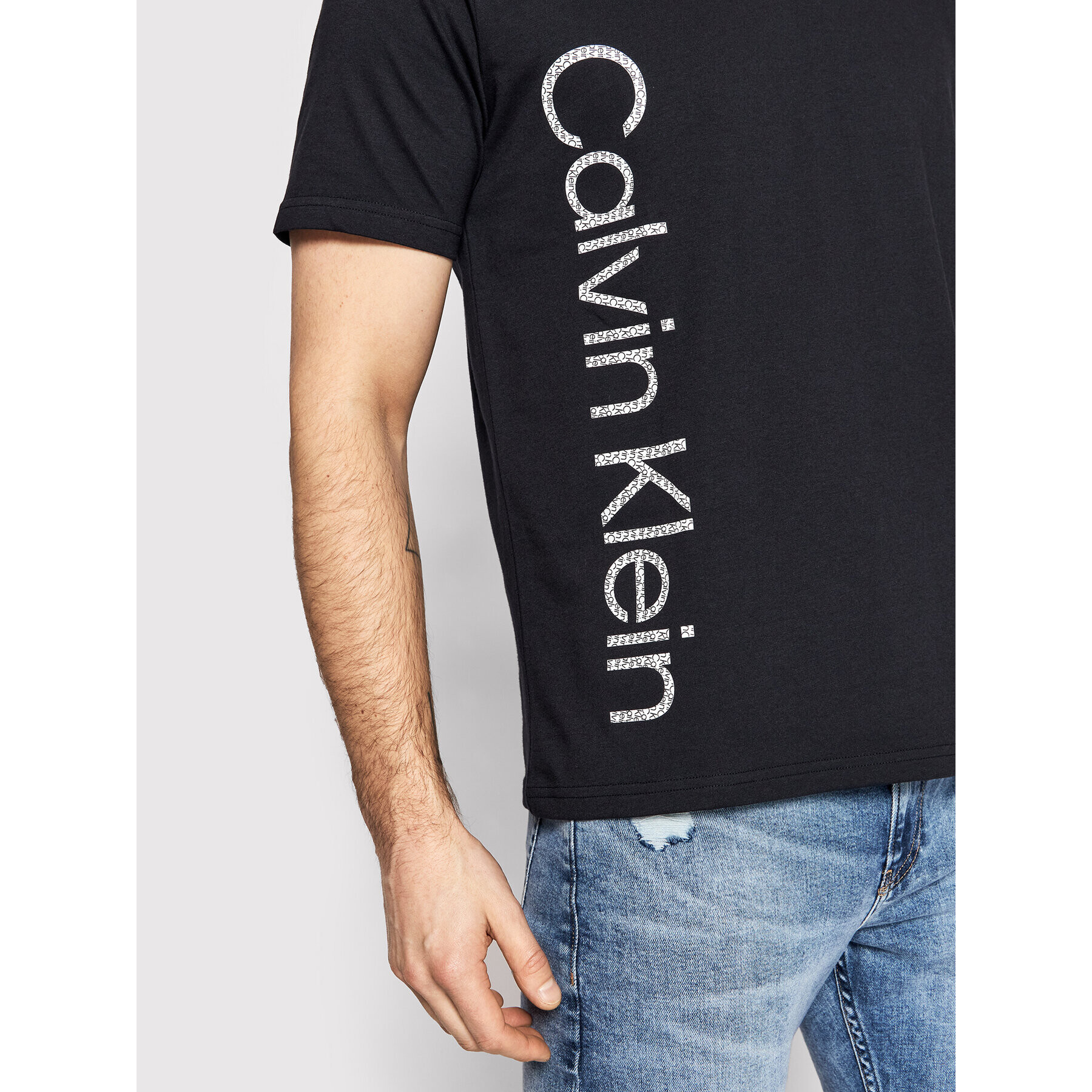 Calvin Klein Performance T-Shirt 00GMS2K124 Černá Regular Fit - Pepit.cz