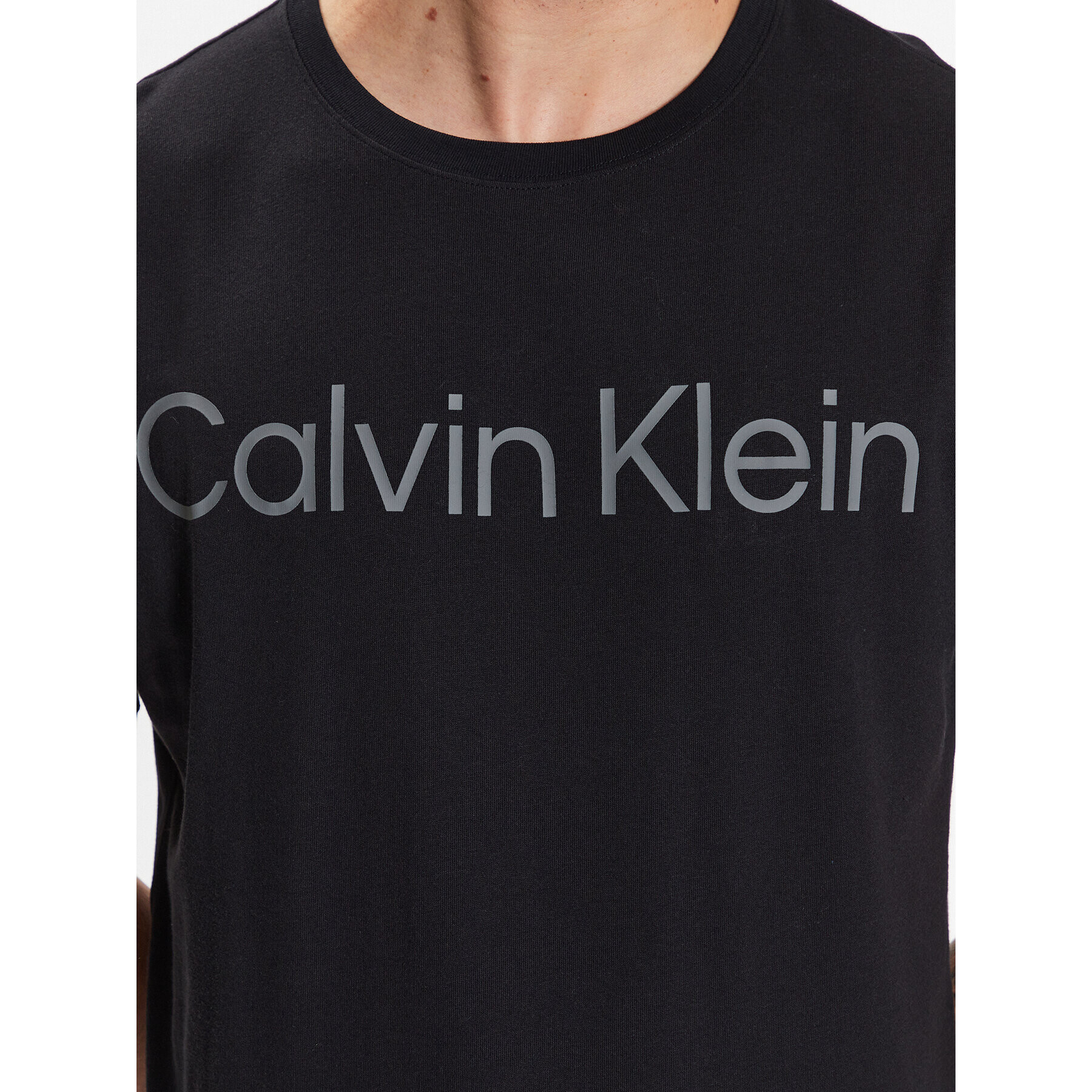 Calvin Klein Performance T-Shirt 00GMS3K109 Černá Regular Fit - Pepit.cz