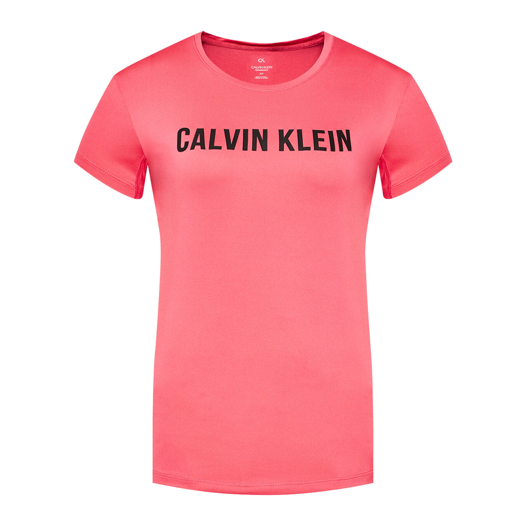 Calvin Klein Performance T-Shirt 00GWF0K168 Růžová Regular Fit - Pepit.cz