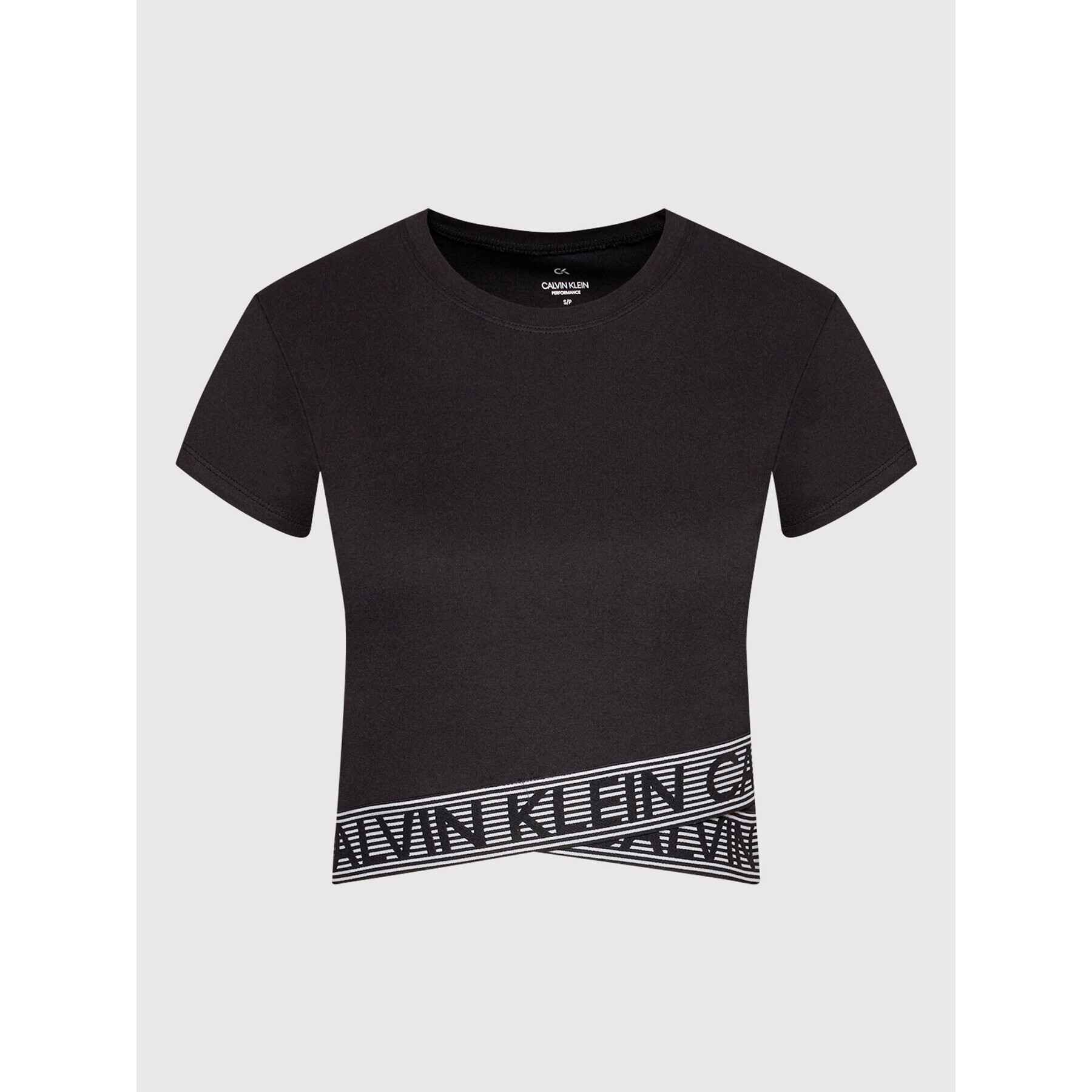 Calvin Klein Performance T-Shirt 00GWF1K148 Černá Slim Fit - Pepit.cz