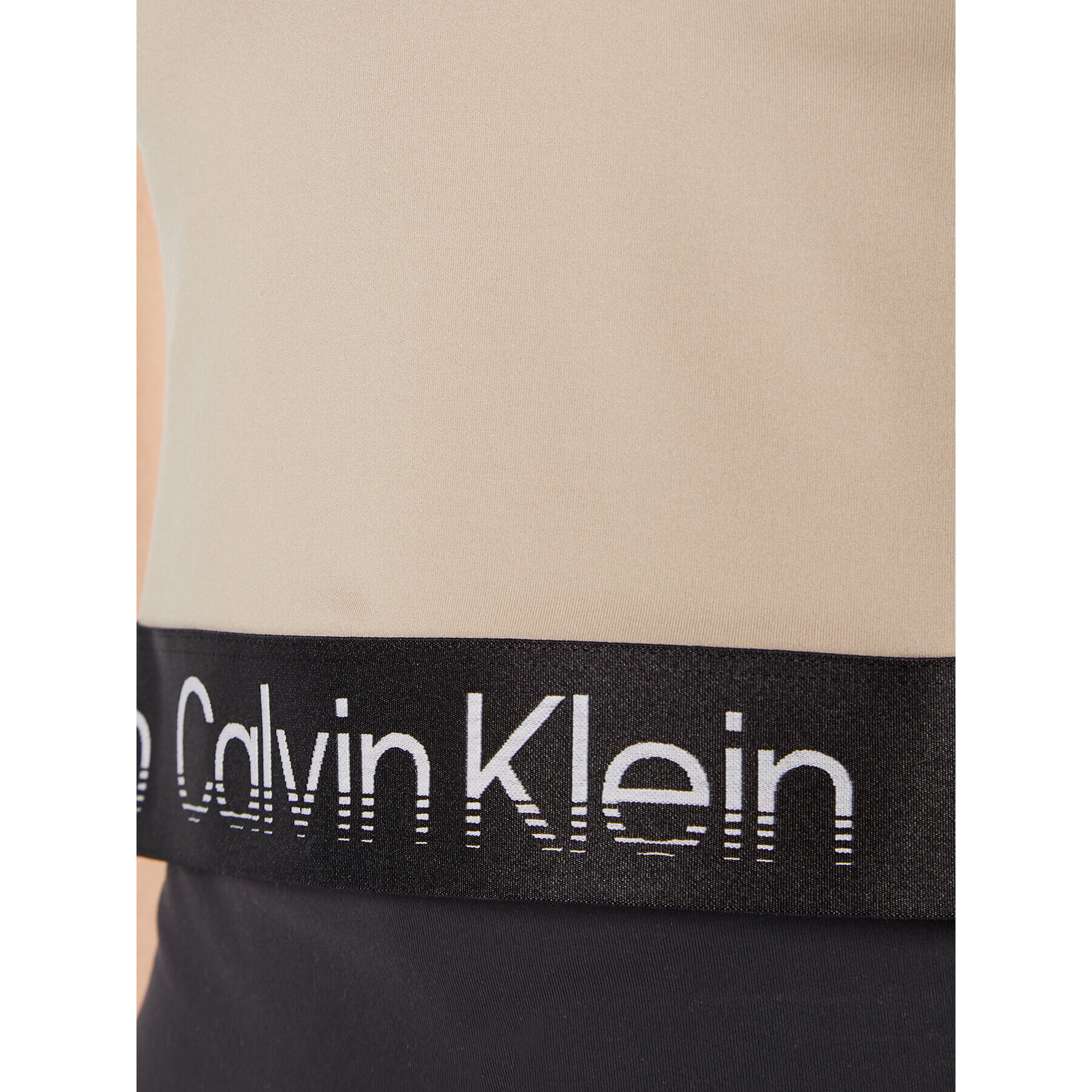 Calvin Klein Performance T-Shirt 00GWF2K102 Béžová Slim Fit - Pepit.cz