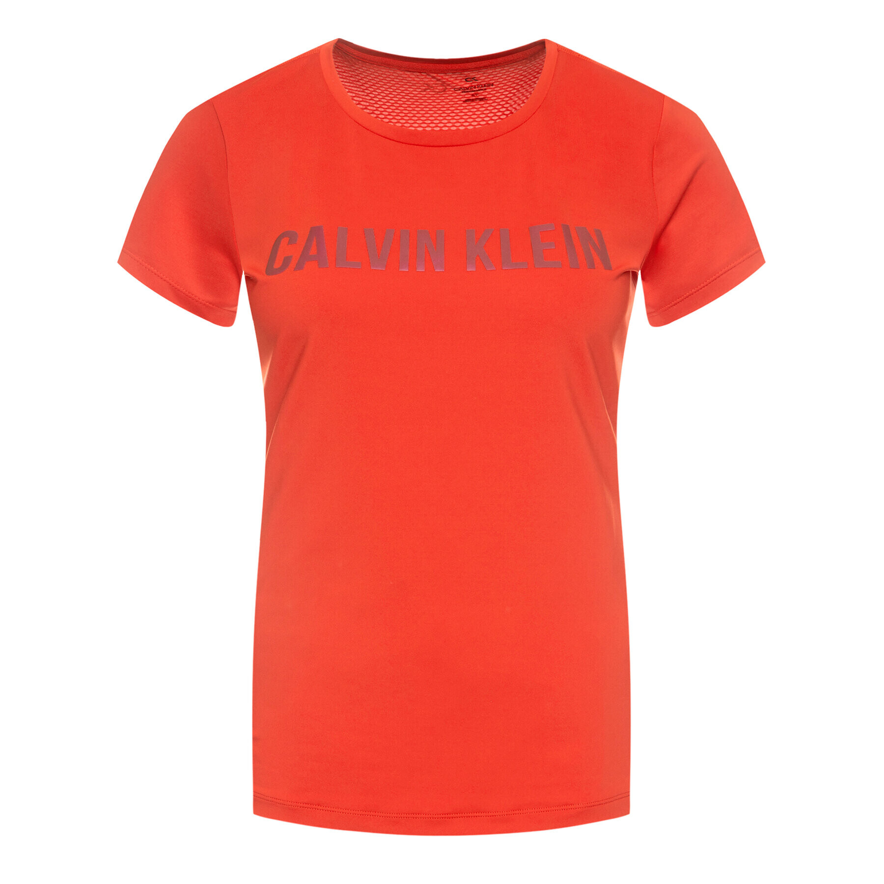 Calvin Klein Performance T-Shirt 00GWS9K157 Červená Regular Fit - Pepit.cz