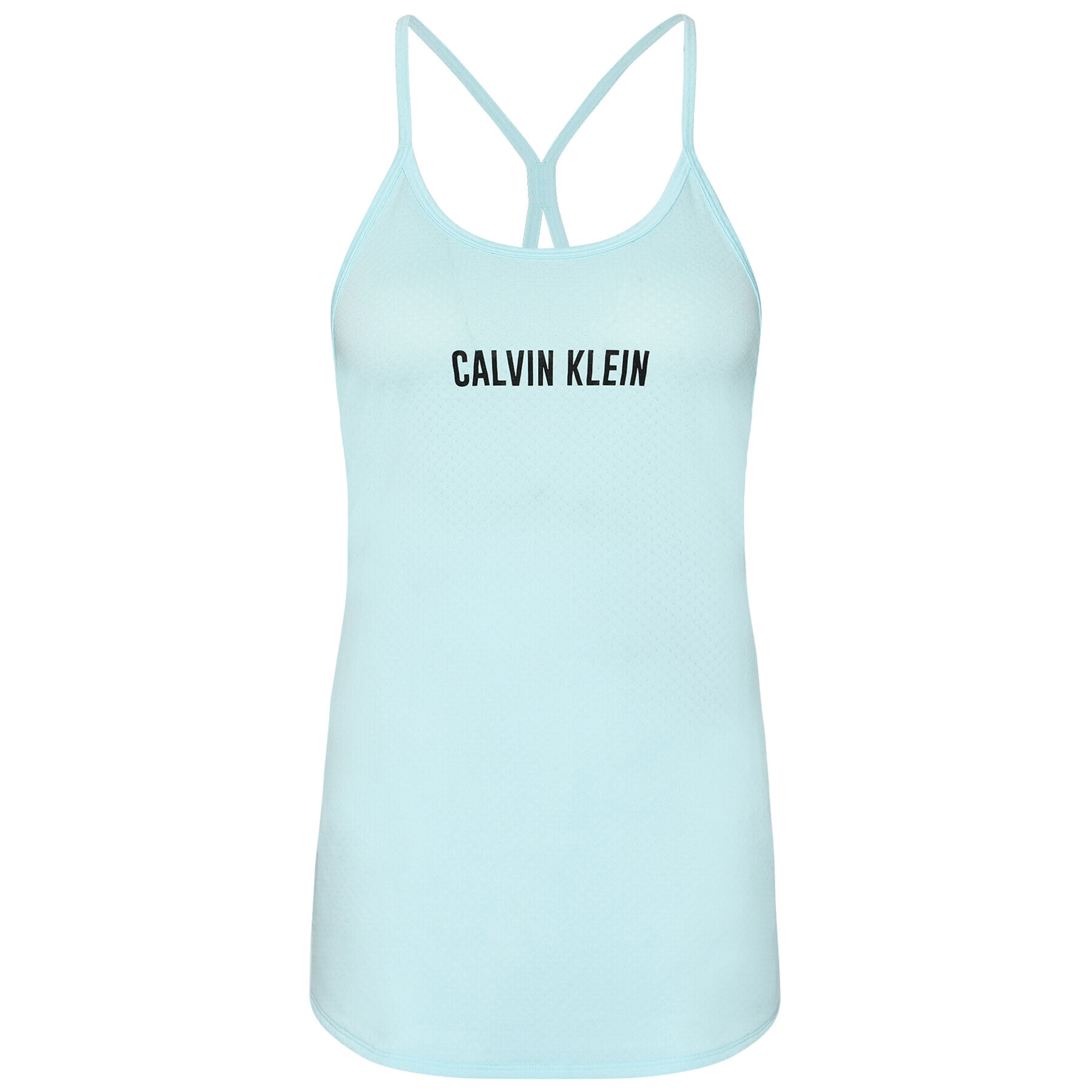 Calvin Klein Performance Top Mesk Tank 00GWS1K198 Modrá Regular Fit - Pepit.cz