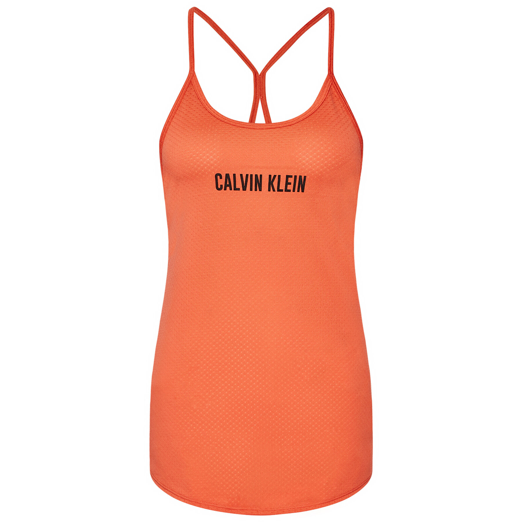 Calvin Klein Performance Top Wo 00GWS1K198 Oranžová Regular Fit - Pepit.cz