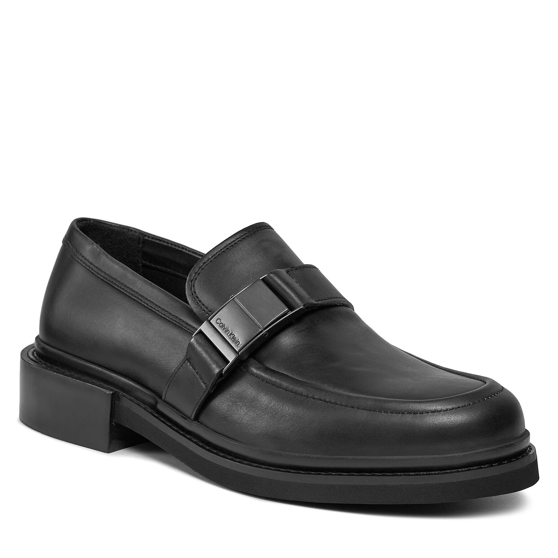 Calvin Klein Polobotky Moccasin W/ Iconic Plaque HM0HM01452 Bílá - Pepit.cz